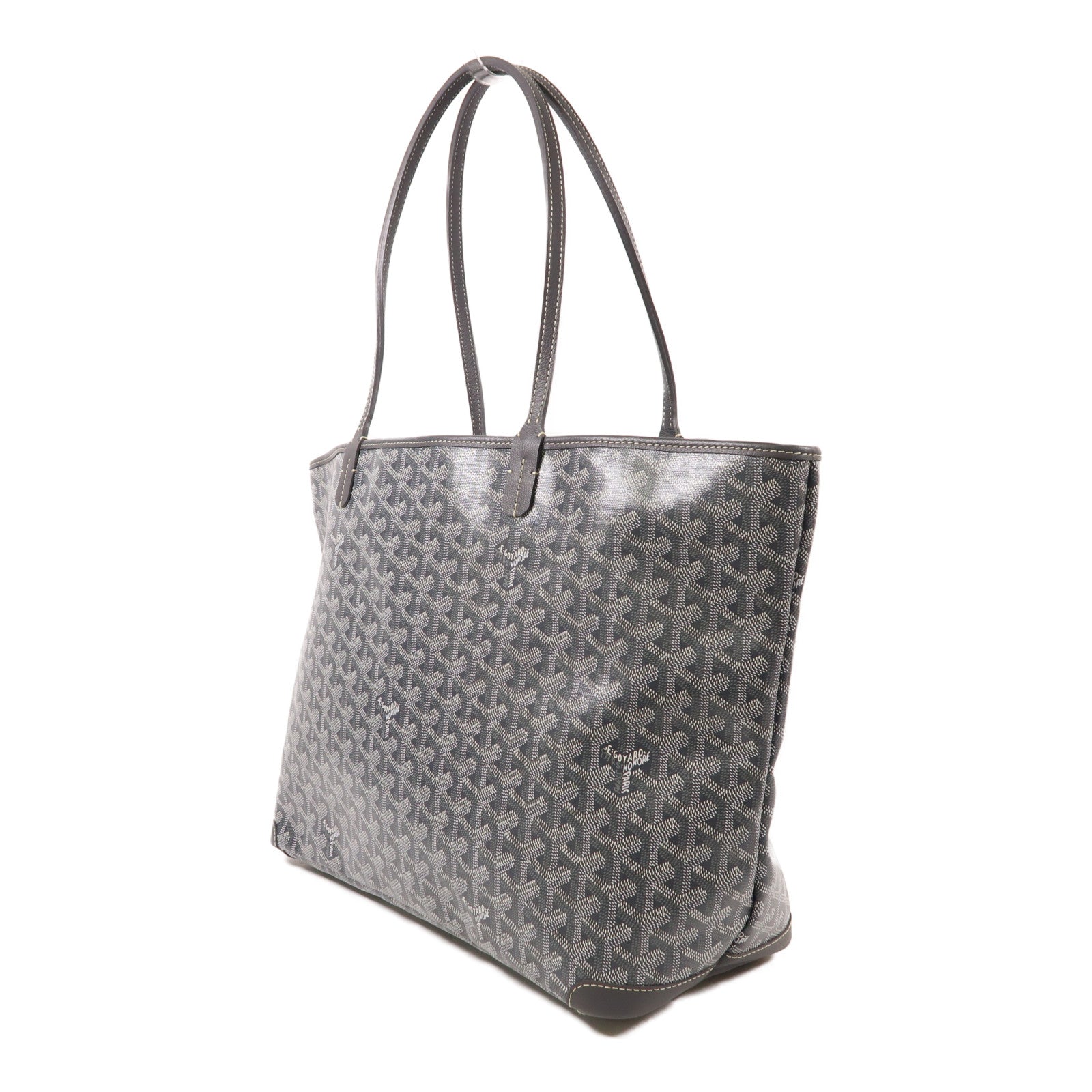GOYARD 塗層帆布Artois MM銀扣肩背袋