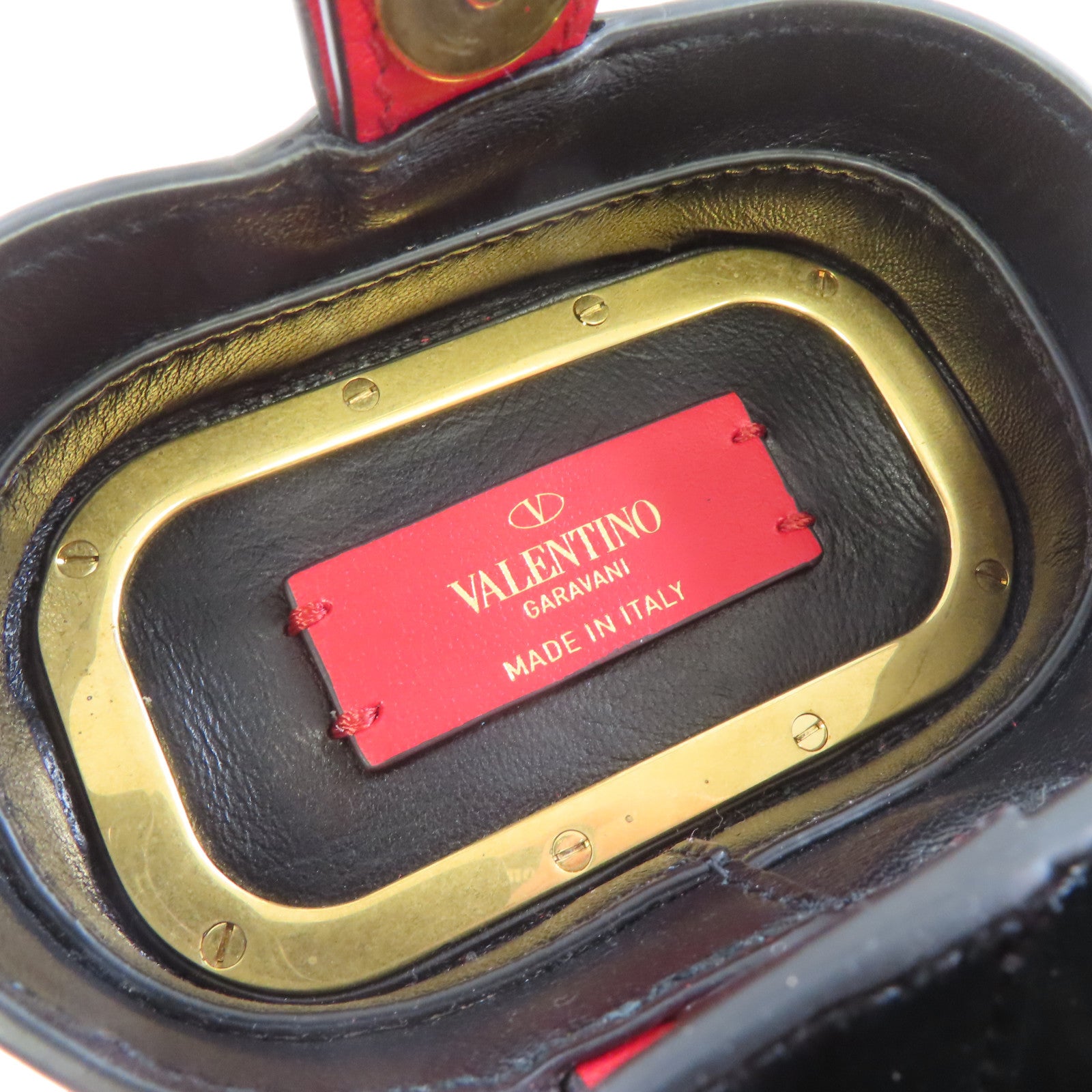 Valentino 【激減優惠】牛皮皮革Shoulder Bag肩背袋紅色