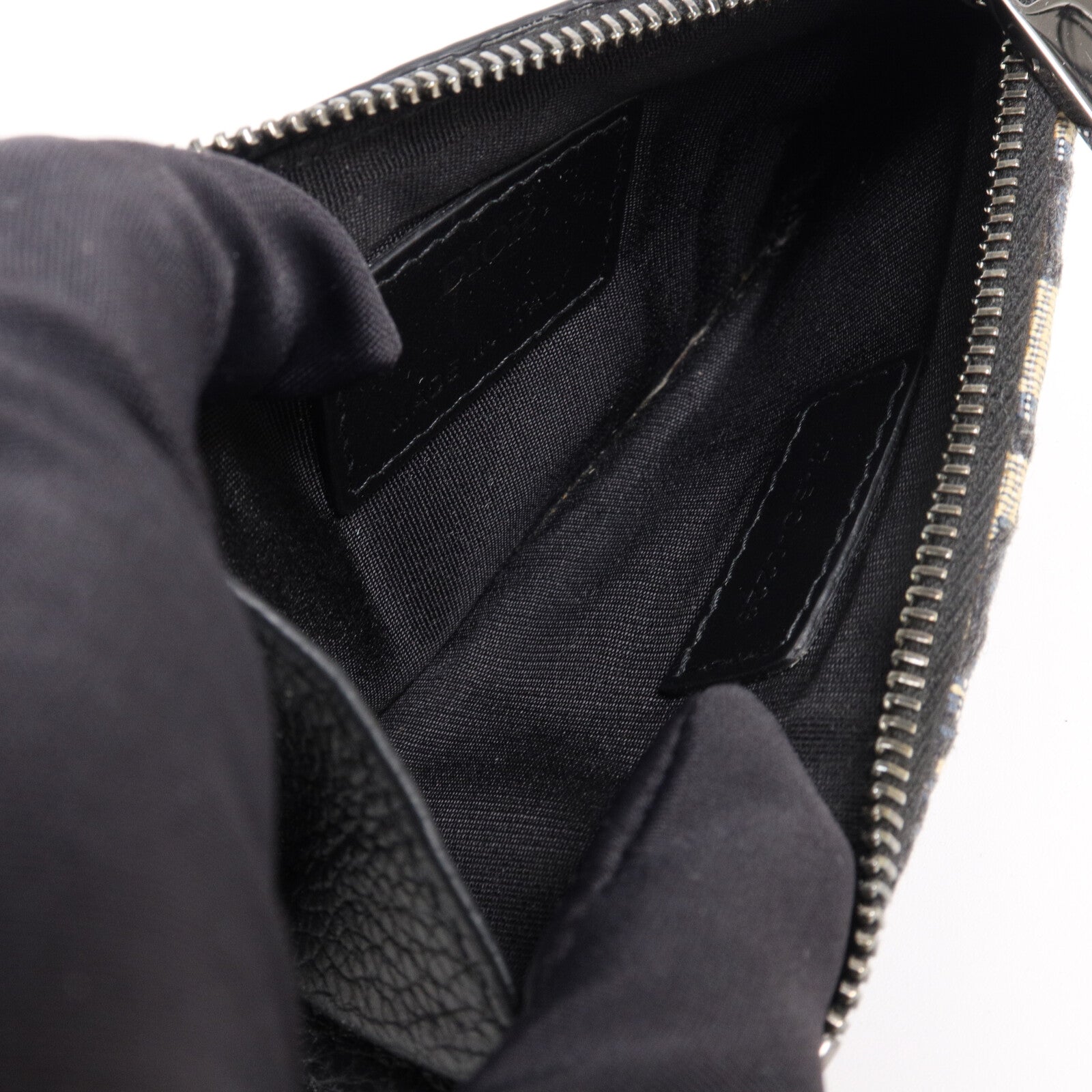 Dior 帆布/皮革Card/Coin Case零錢包/卡片套
