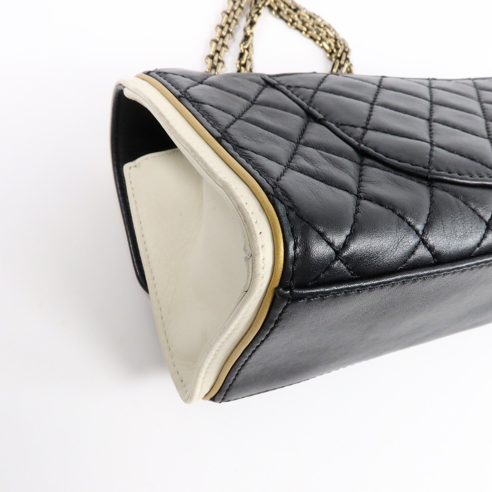 CHANEL 牛皮皮革Chain Shoulder Bag鏈帶肩背袋