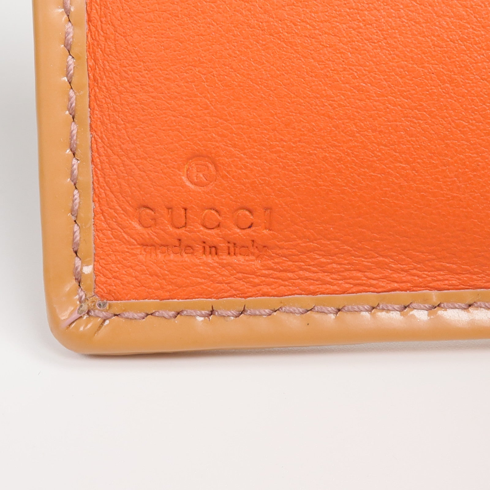 GUCCI 塗層帆布GG Supreme Card Holder錢包
