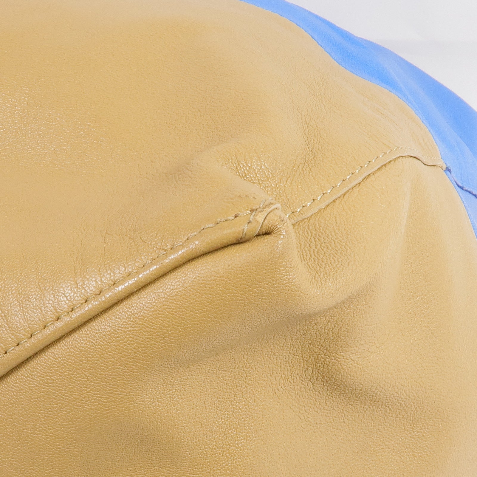 CELINE 皮革Cabas Tote金扣手挽袋