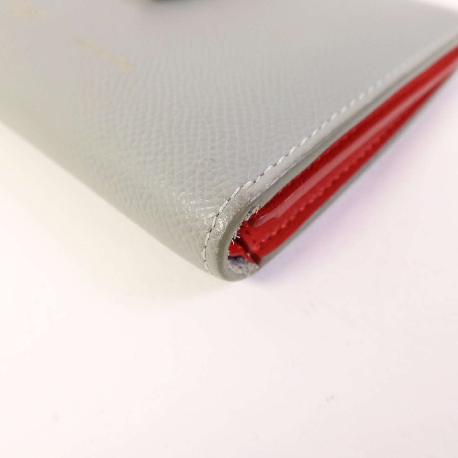 CELINE 牛皮皮革Wallet金扣錢包