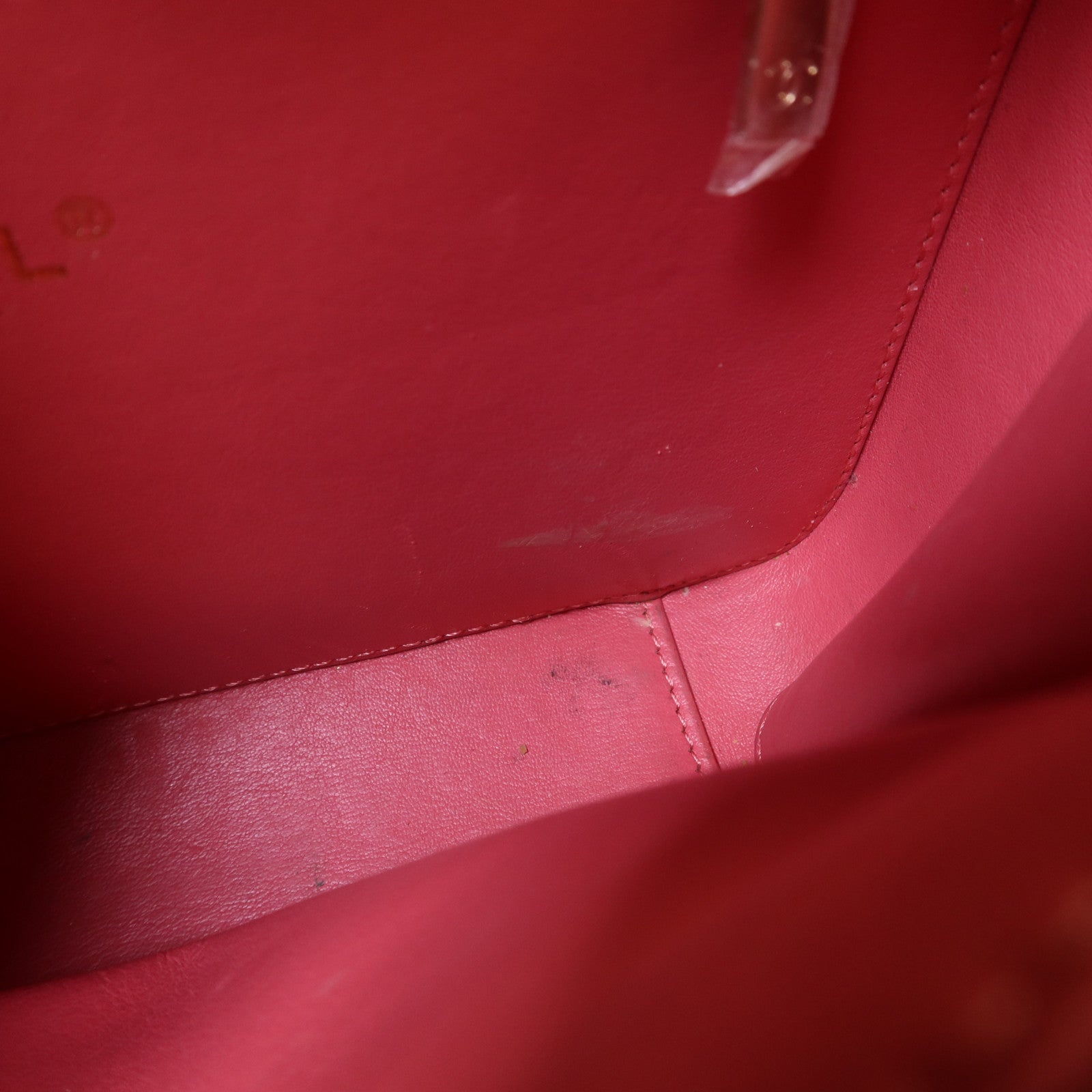 CHANEL 牛皮皮革Vanity Case金扣手挽肩背兩用袋