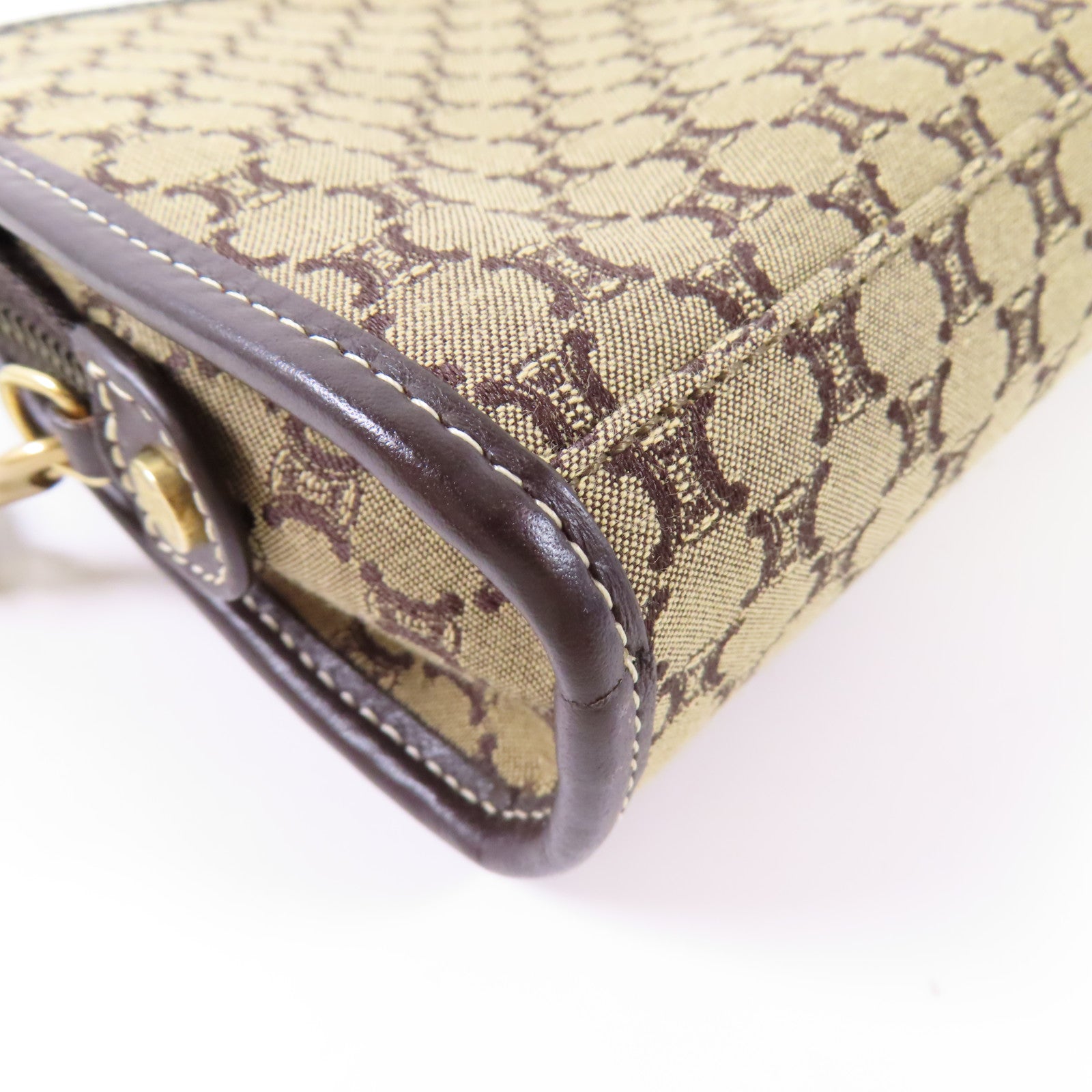 CELINE 帆布Hand Bag金扣手挽袋