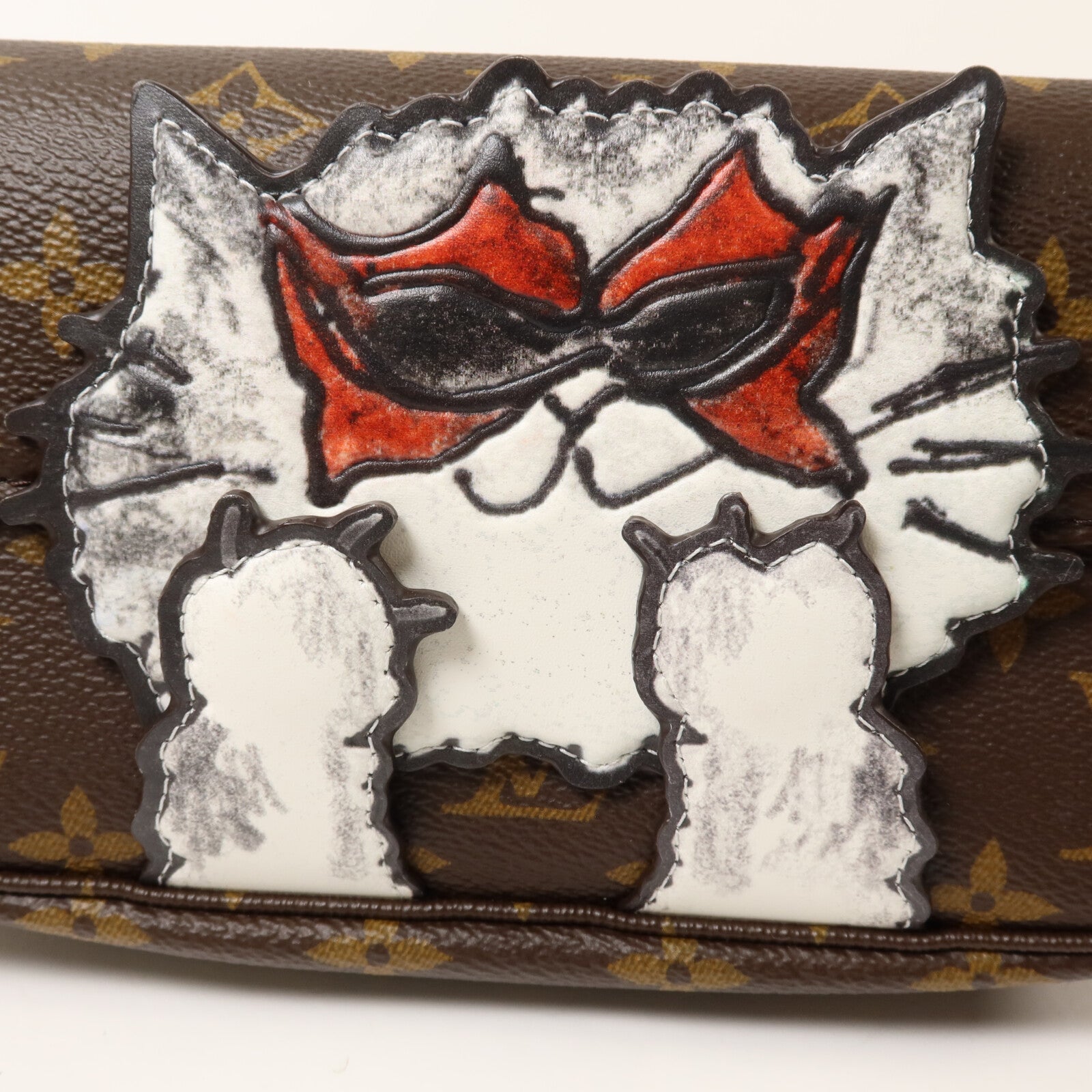 LOUIS VUITTON Monogram Wallet On Chain Ivy鏈帶手挽肩背兩用袋