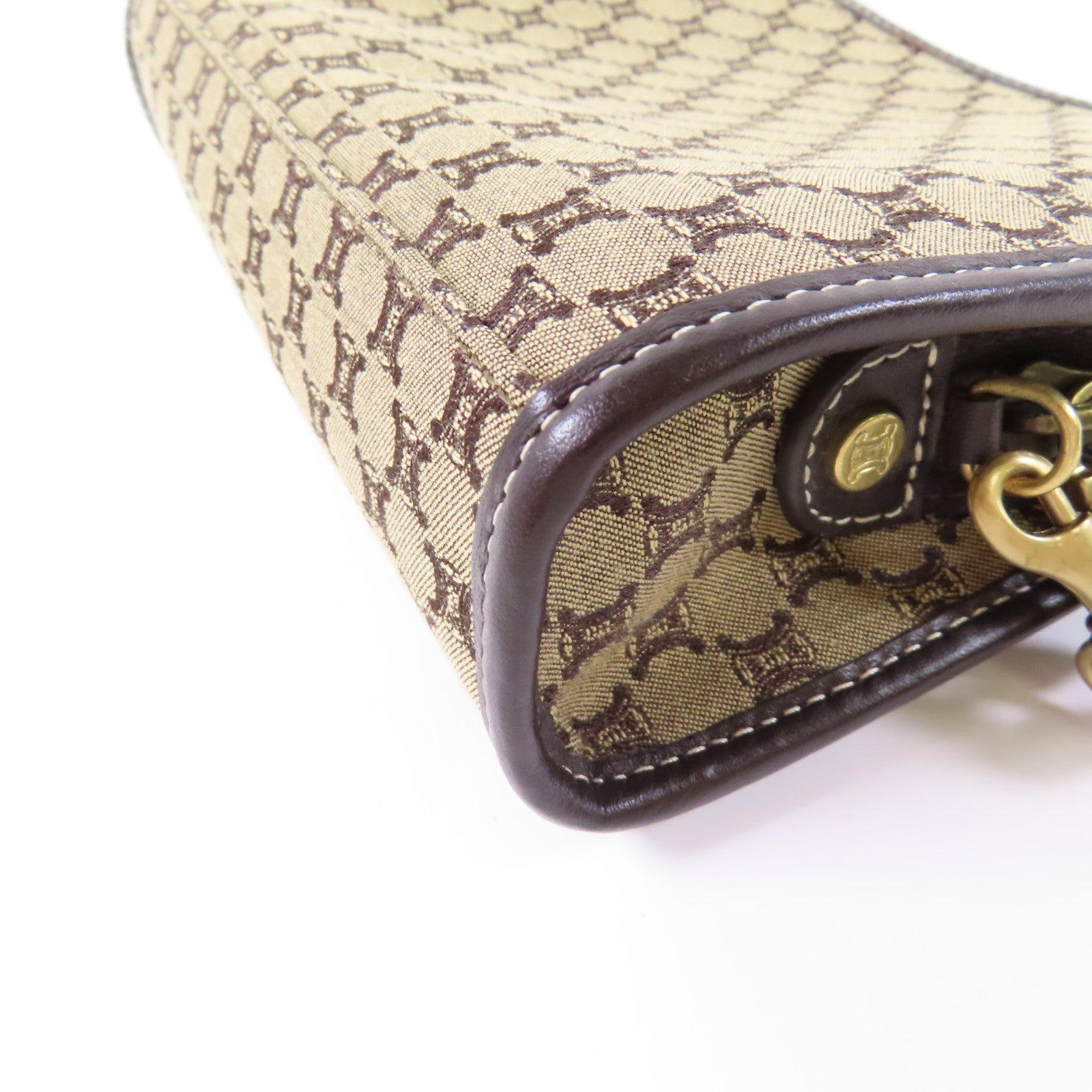 CELINE 帆布Hand Bag金扣手挽袋