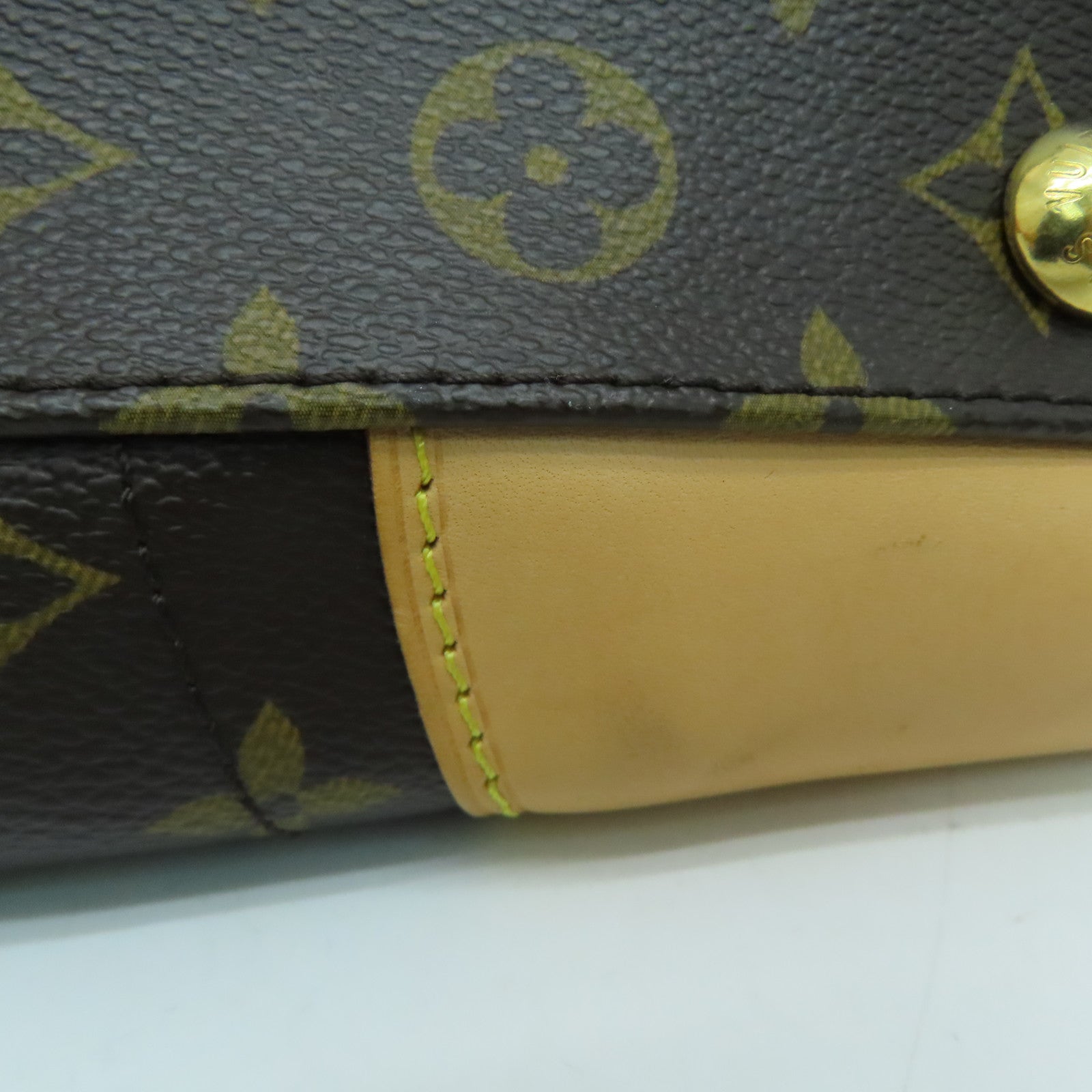 LOUIS VUITTON Monogram Beverly GM金扣手挽袋/肩背袋啡色
