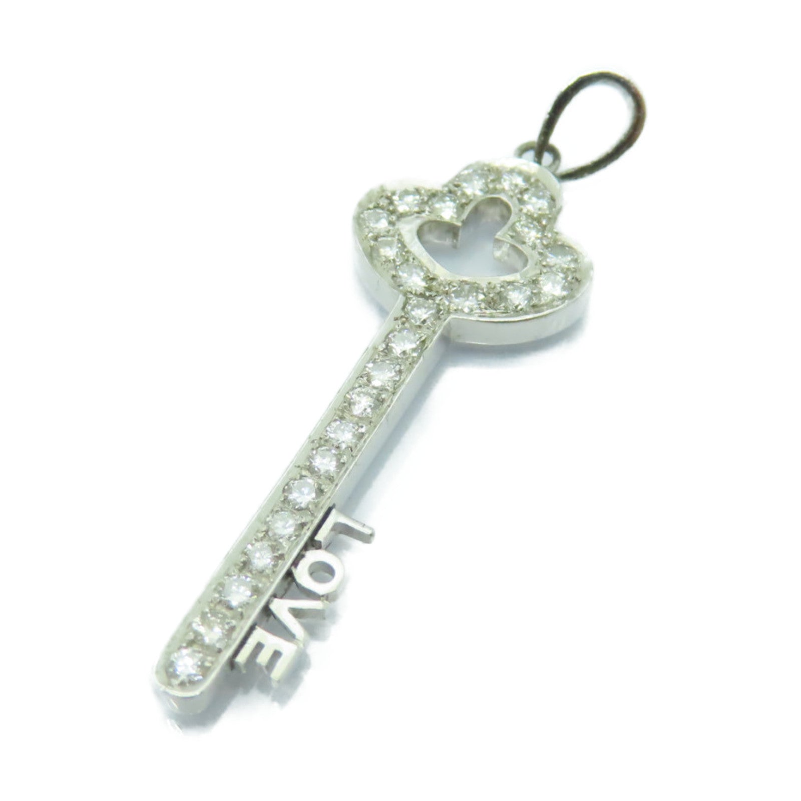 JEWELRY 【激減優惠】18K白金Diamond Pendant鑽石吊墜