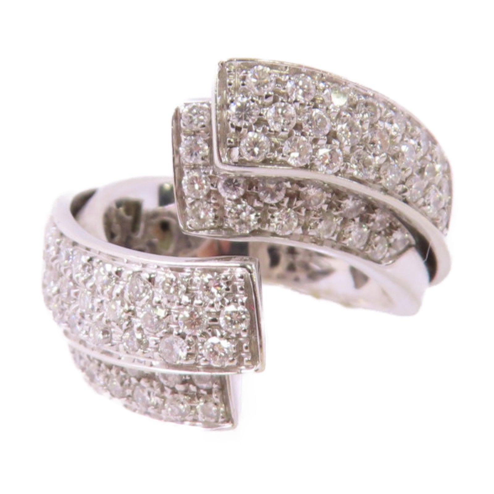 JEWELRY 18K白金/鑽石Diamond Ring戒指US#6.5