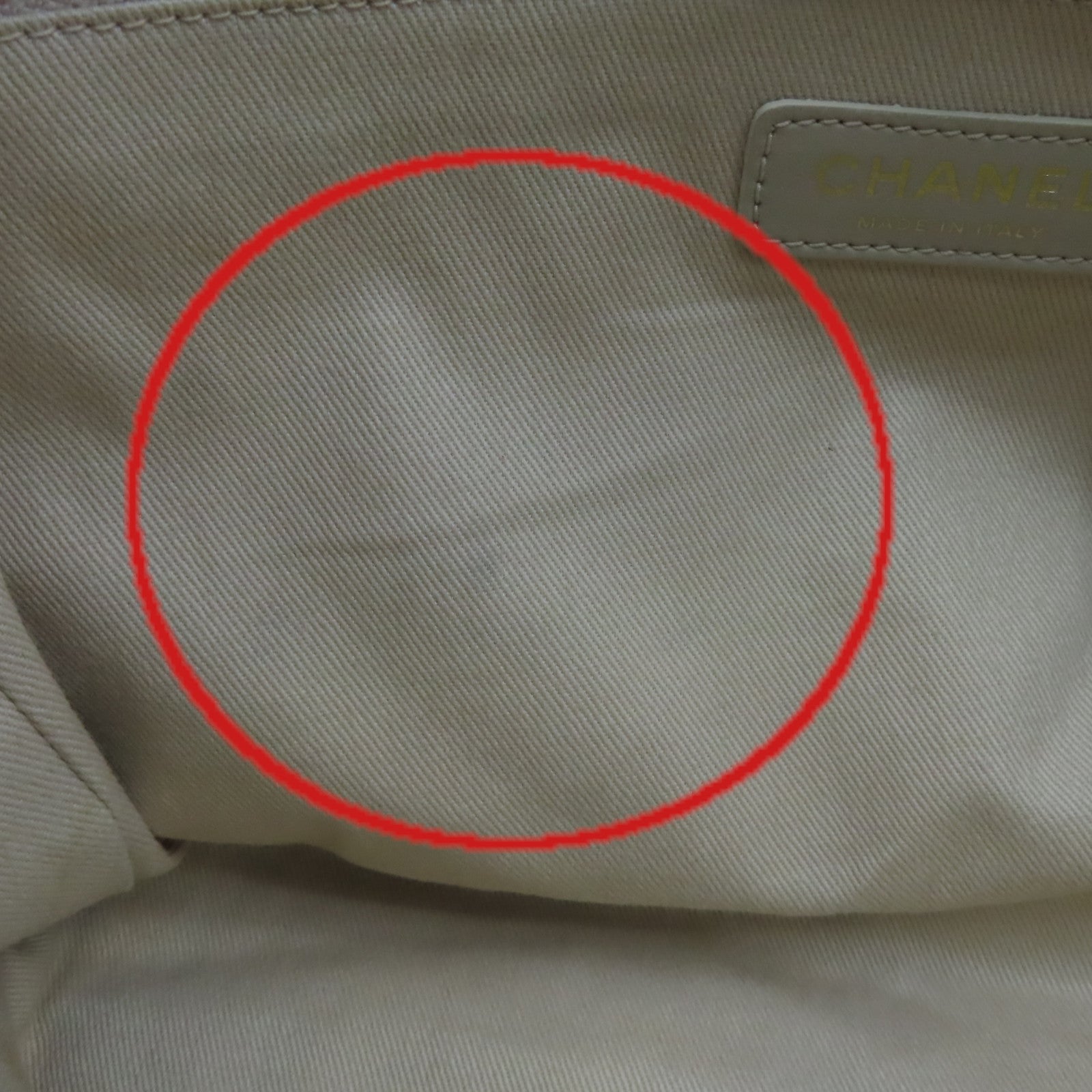 CHANEL 【激減優惠】帆布Deauville Tote Bag金扣鏈帶肩背袋粉紅色