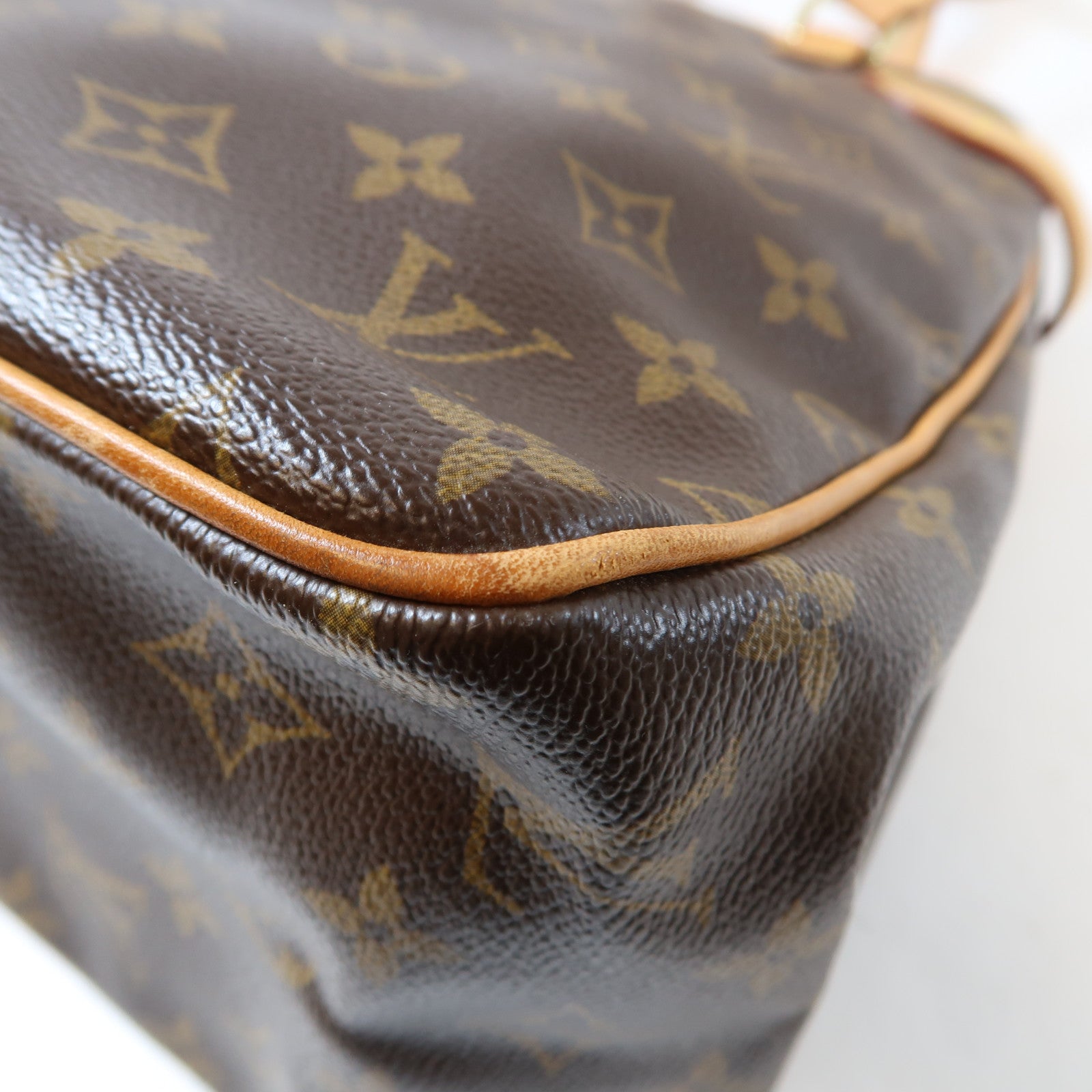 LOUIS VUITTON 【激減優惠】Monogram Batignolles Horizontal金扣肩背袋啡色