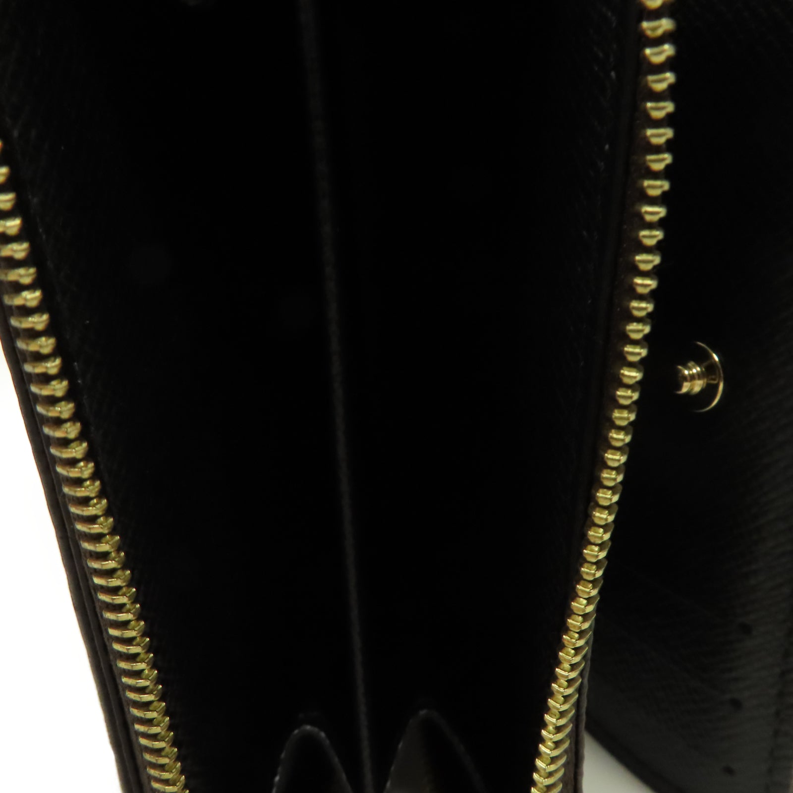 LOUIS VUITTON Monogram/Monogram Reverse Lou Wallet金扣錢包啡色