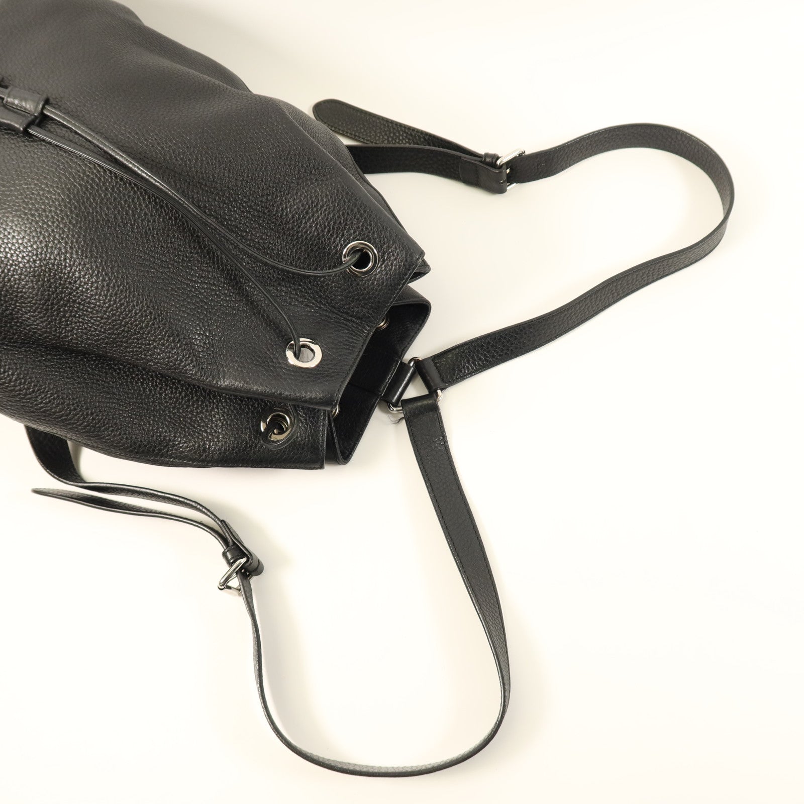 GUCCI 牛皮皮革Soho Backpack銀扣背包
