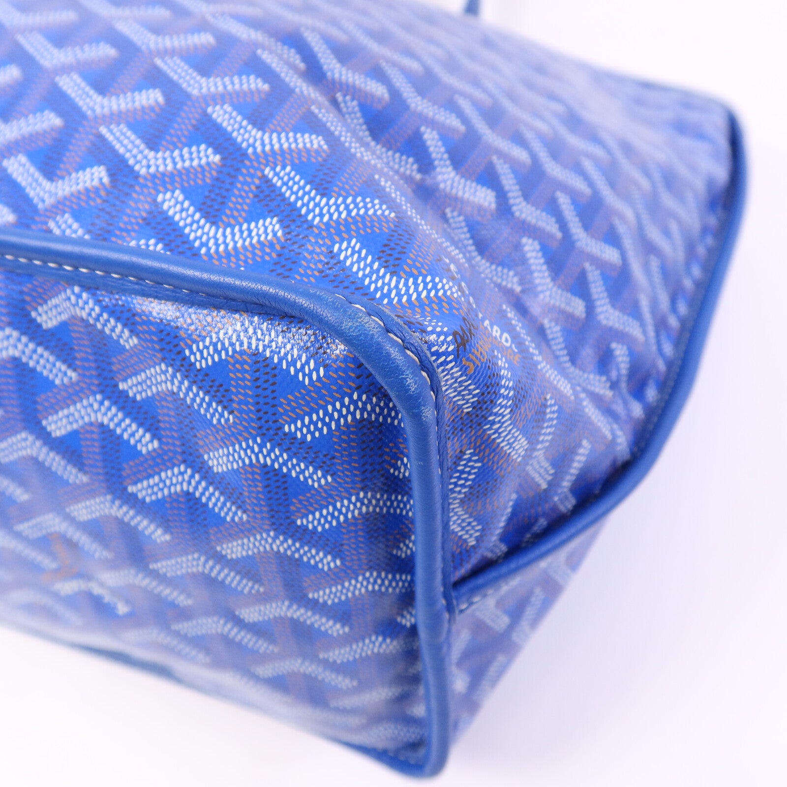 GOYARD 【激減優惠】塗層帆布Anjou PM銀扣手挽袋