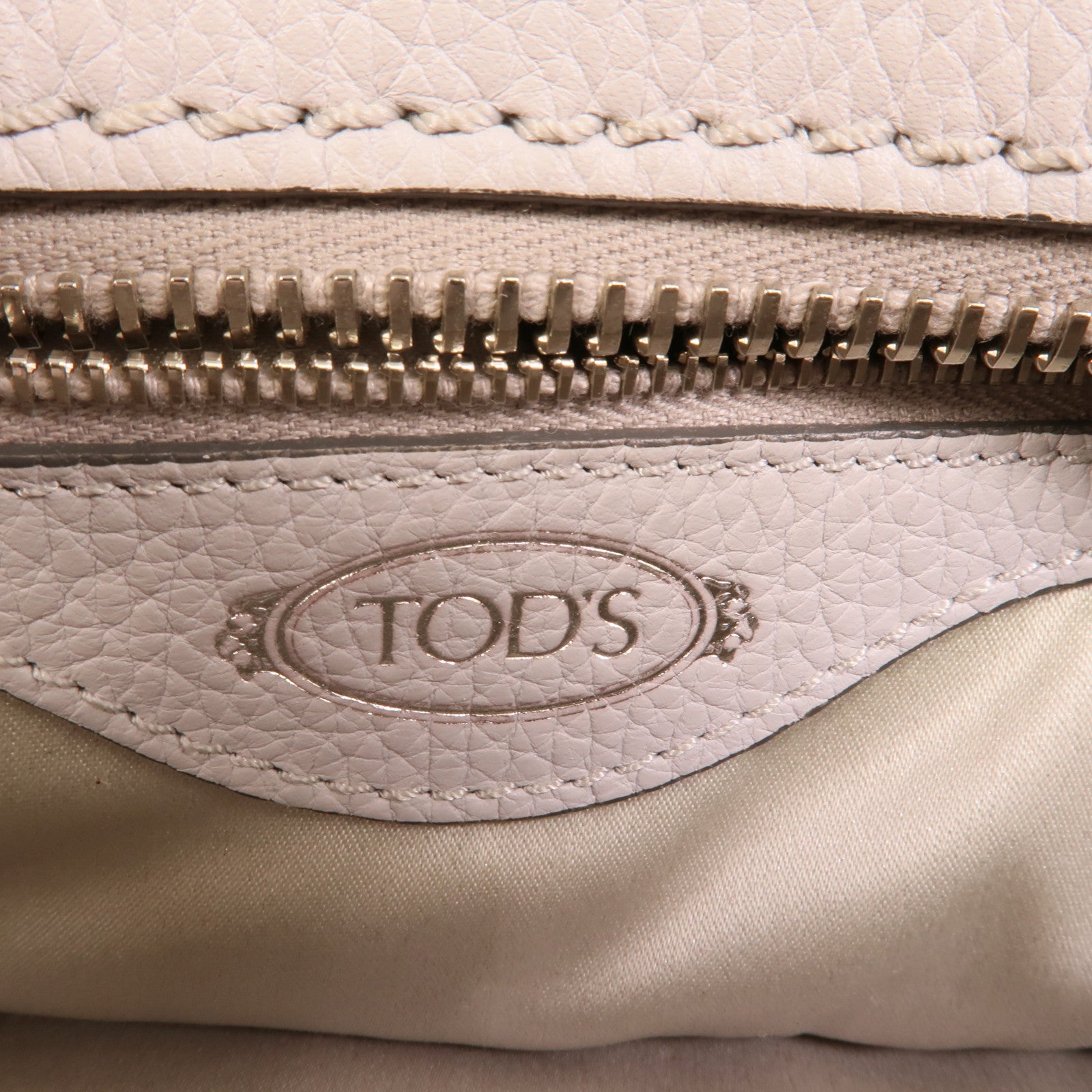 TOD'S 牛皮皮革2 Way Shoulder手挽肩背兩用袋