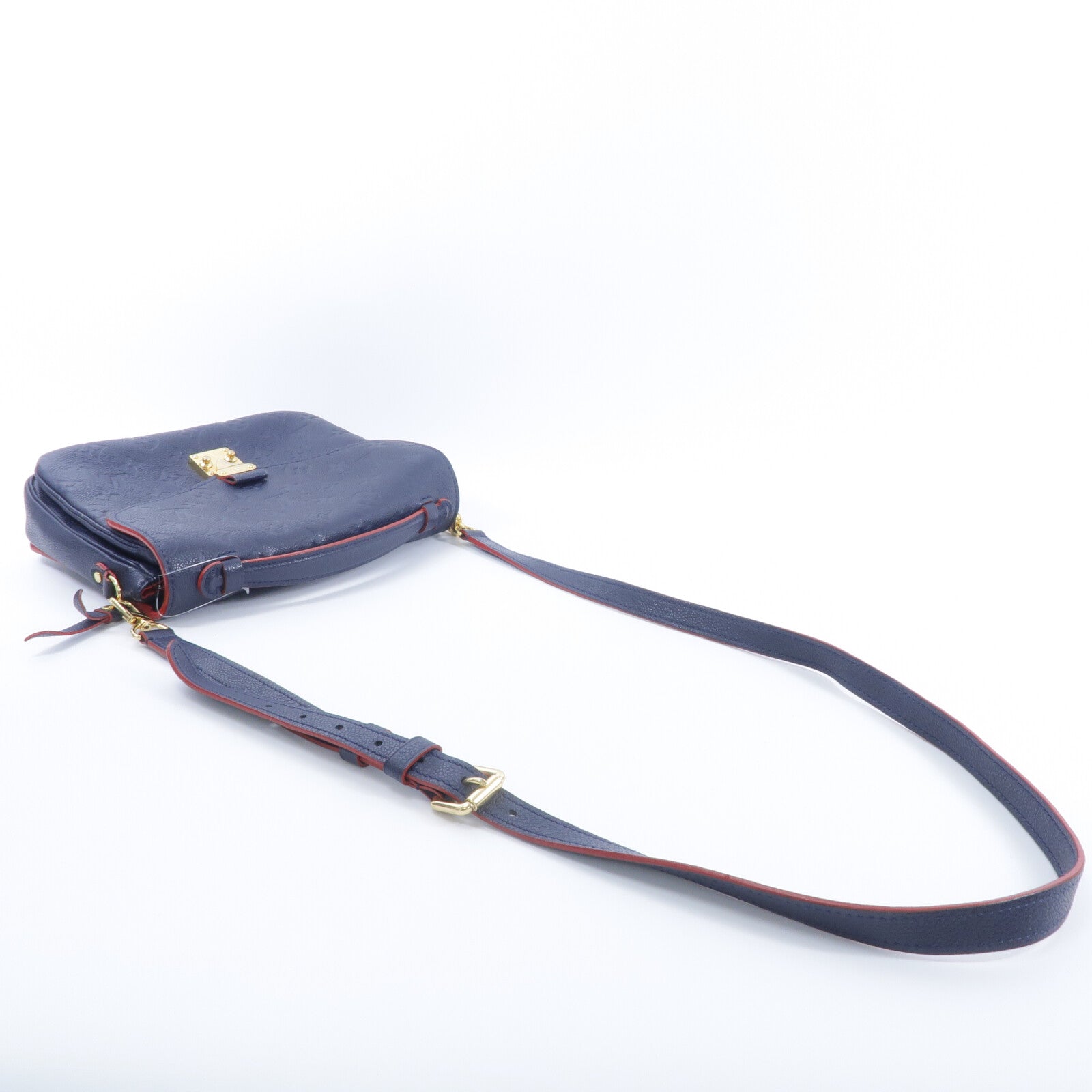 LOUIS VUITTON Monogram Empreinte Pochette Metis手挽肩背兩用袋