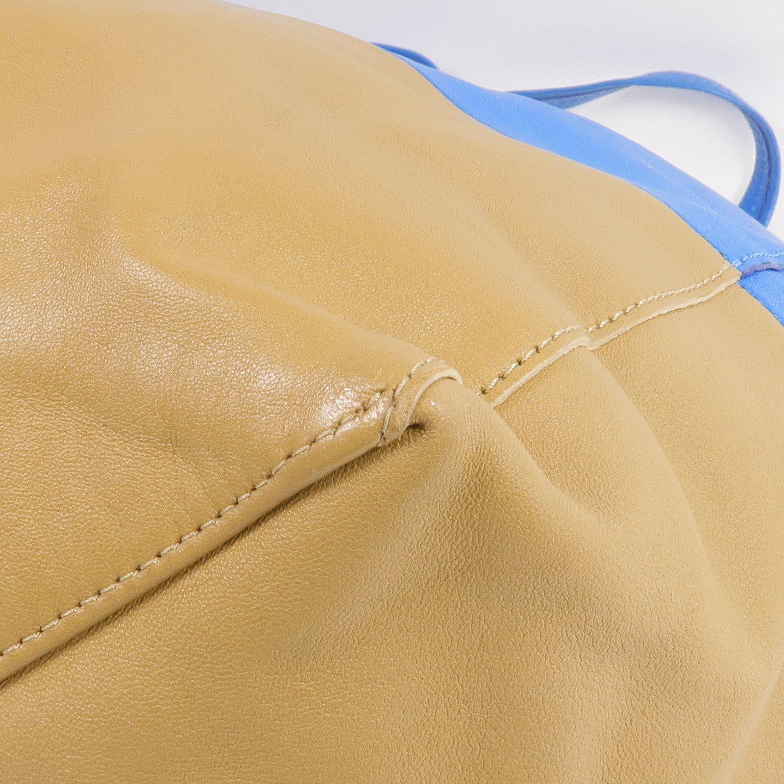 CELINE 皮革Cabas Tote金扣手挽袋