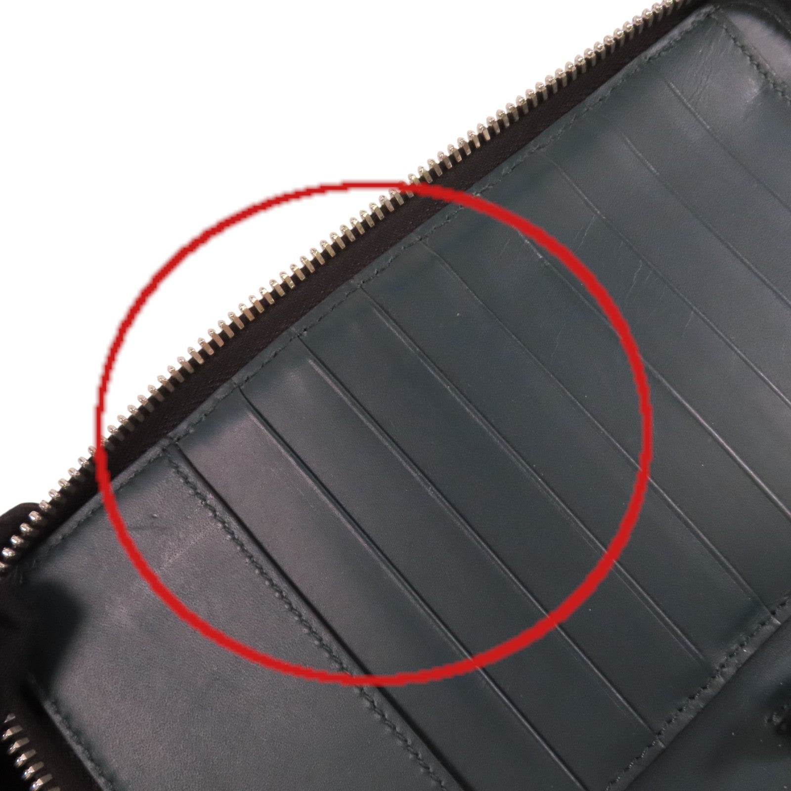 BURBERRY 塗層帆布Zipper Long Wallet銀扣拉鏈長錢包