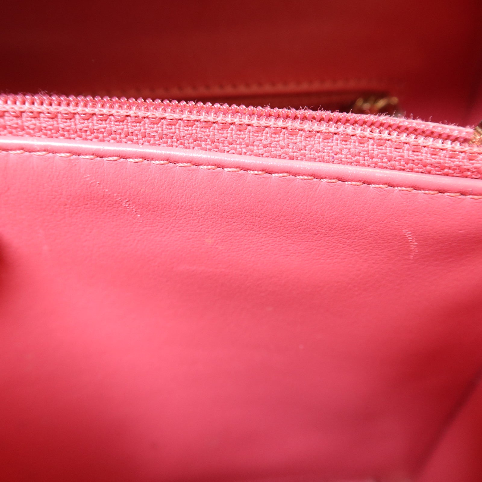 CHANEL 牛皮皮革Vanity Case金扣手挽肩背兩用袋