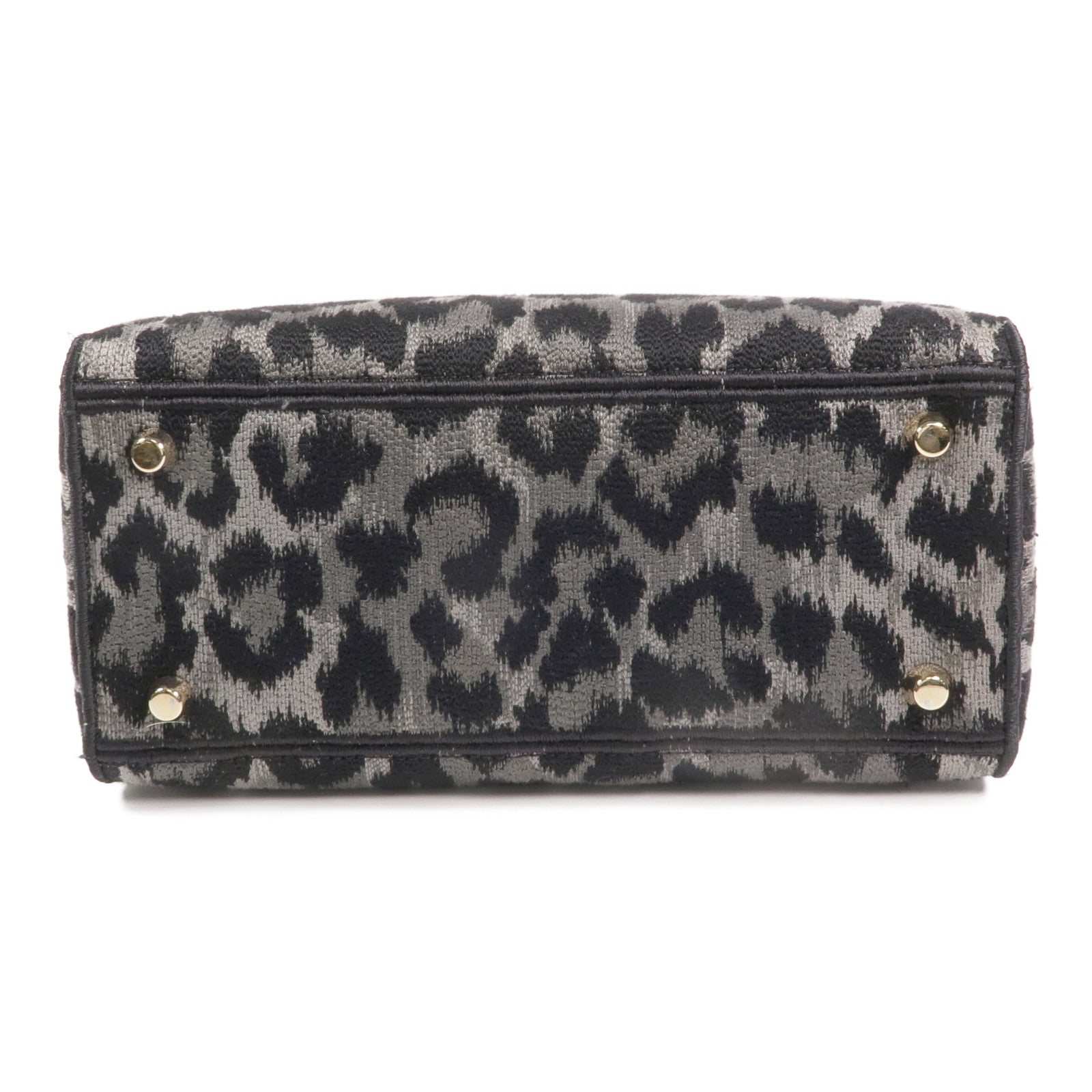 Dior 帆布Lady D-Lite金扣手挽肩背兩用袋