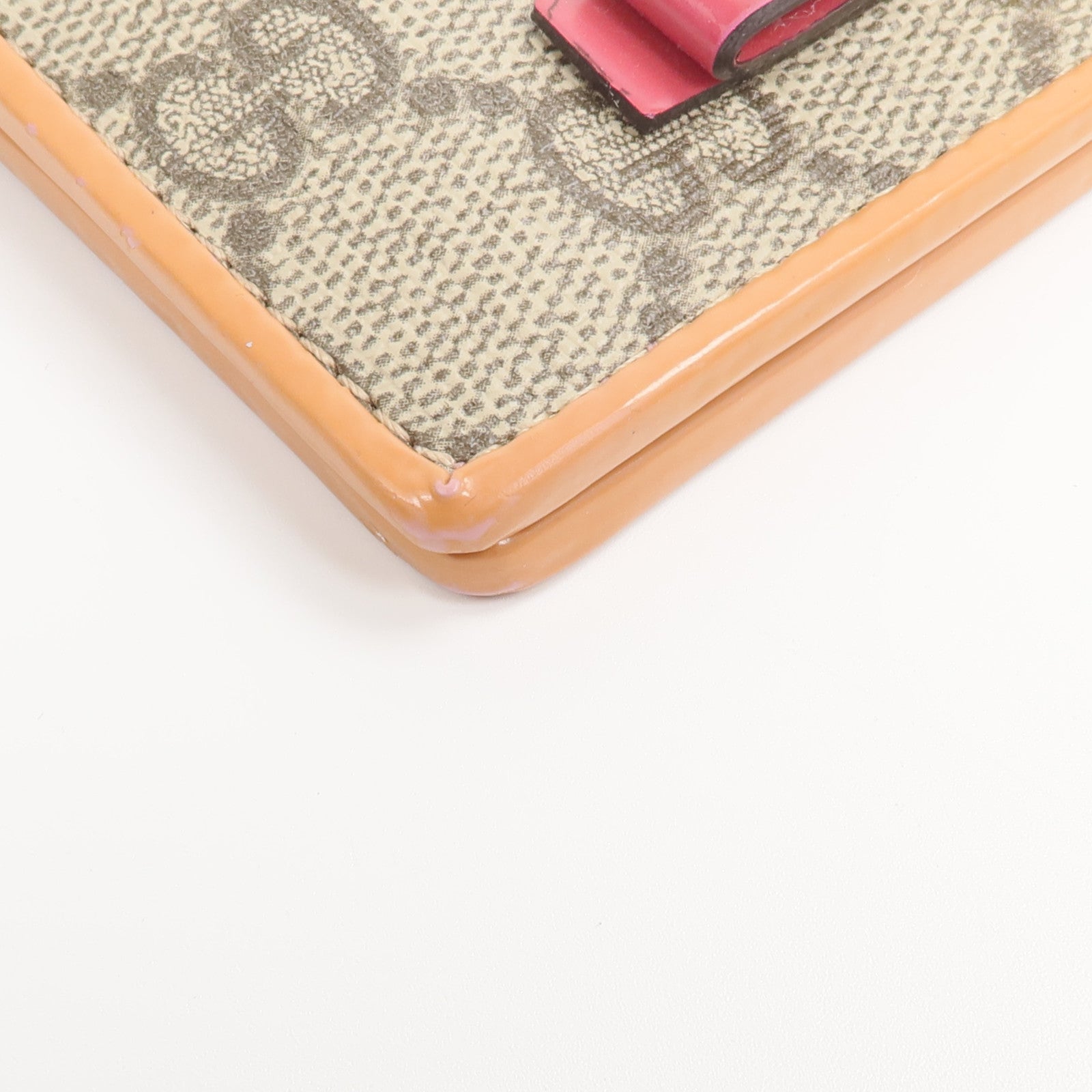 GUCCI 塗層帆布GG Supreme Card Holder錢包