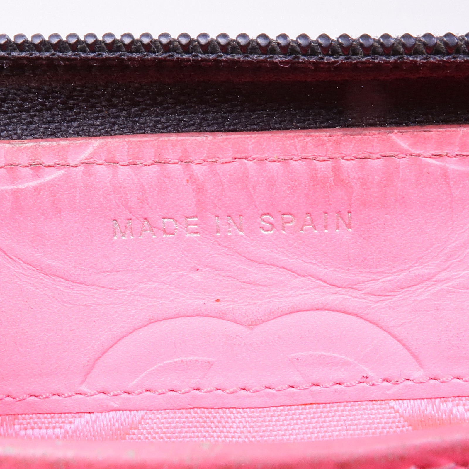 CHANEL 牛皮皮革Cambon Long Wallet銀扣長錢包