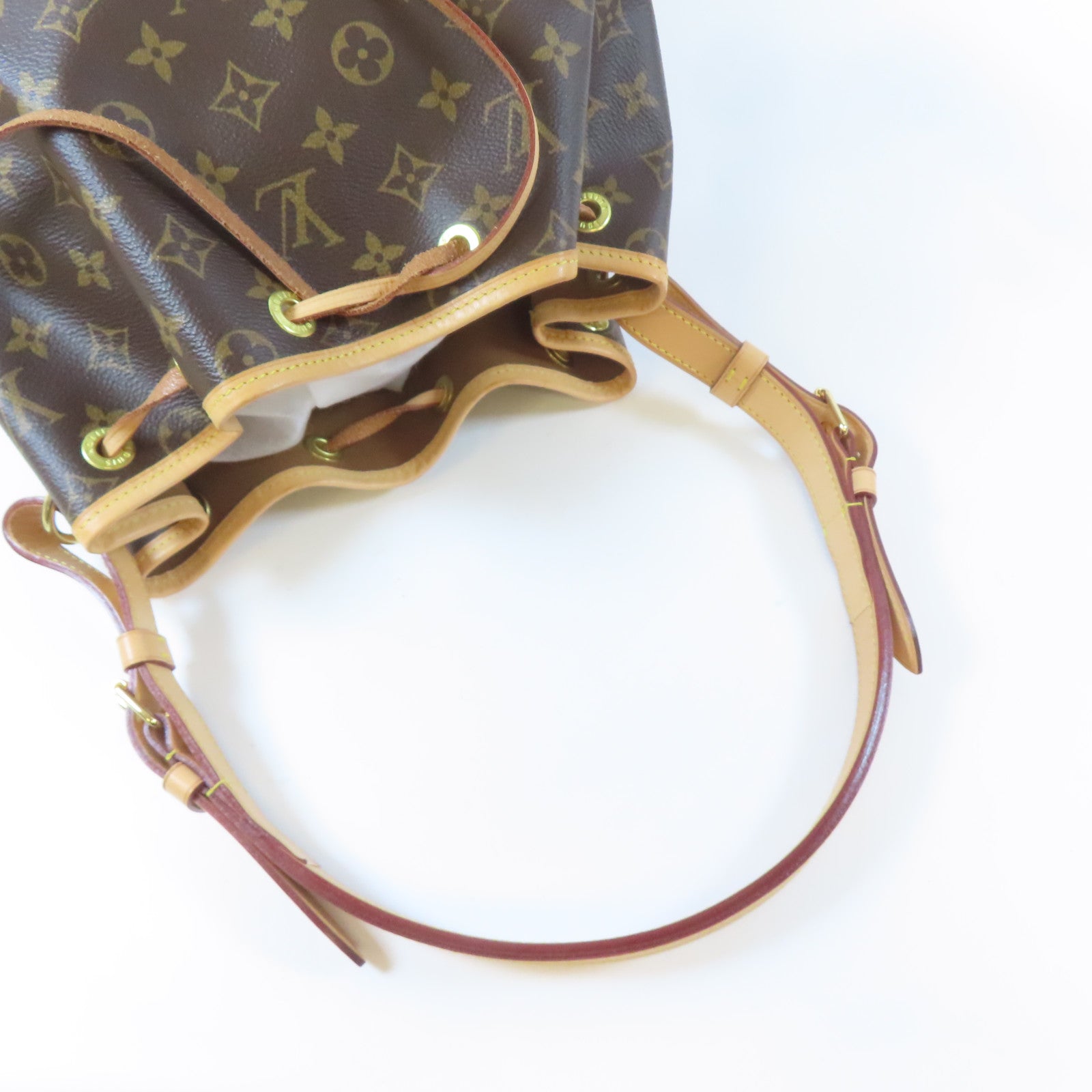 LOUIS VUITTON 【激減優惠】Monogram Noe Bucket金扣Tote Bag啡色