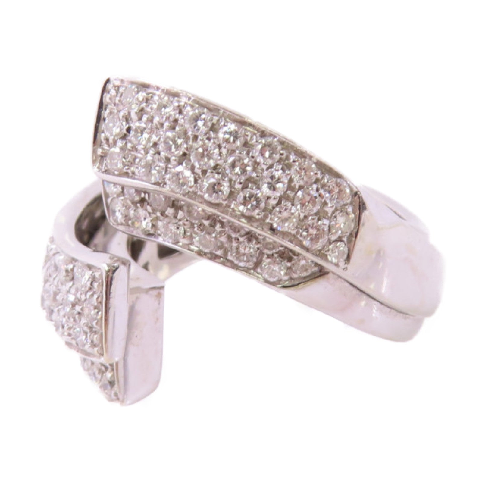 JEWELRY 18K白金/鑽石Diamond Ring戒指US#6.5