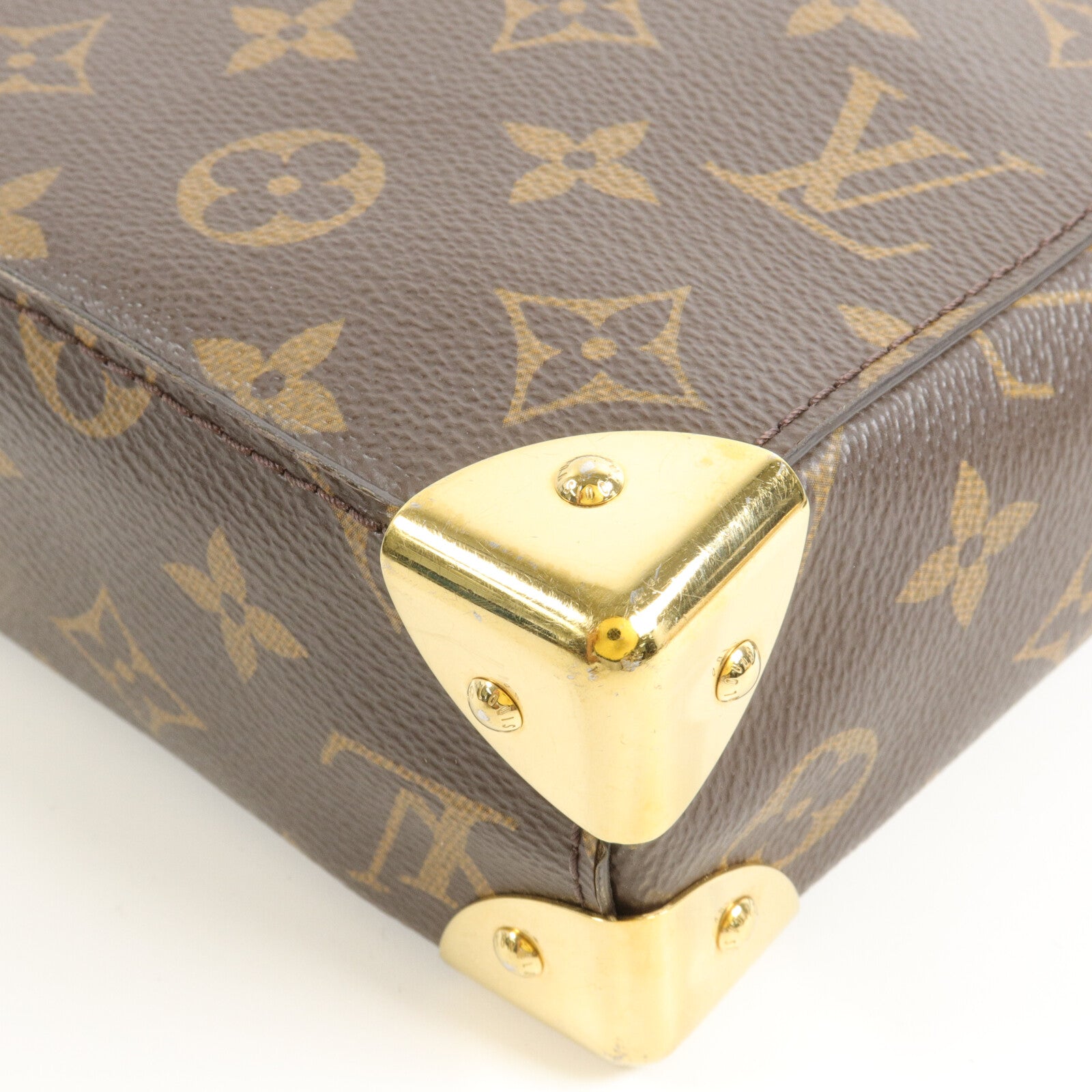 LOUIS VUITTON Monogram/Monogram Reverse Camera Box鏈帶手挽肩背兩用袋