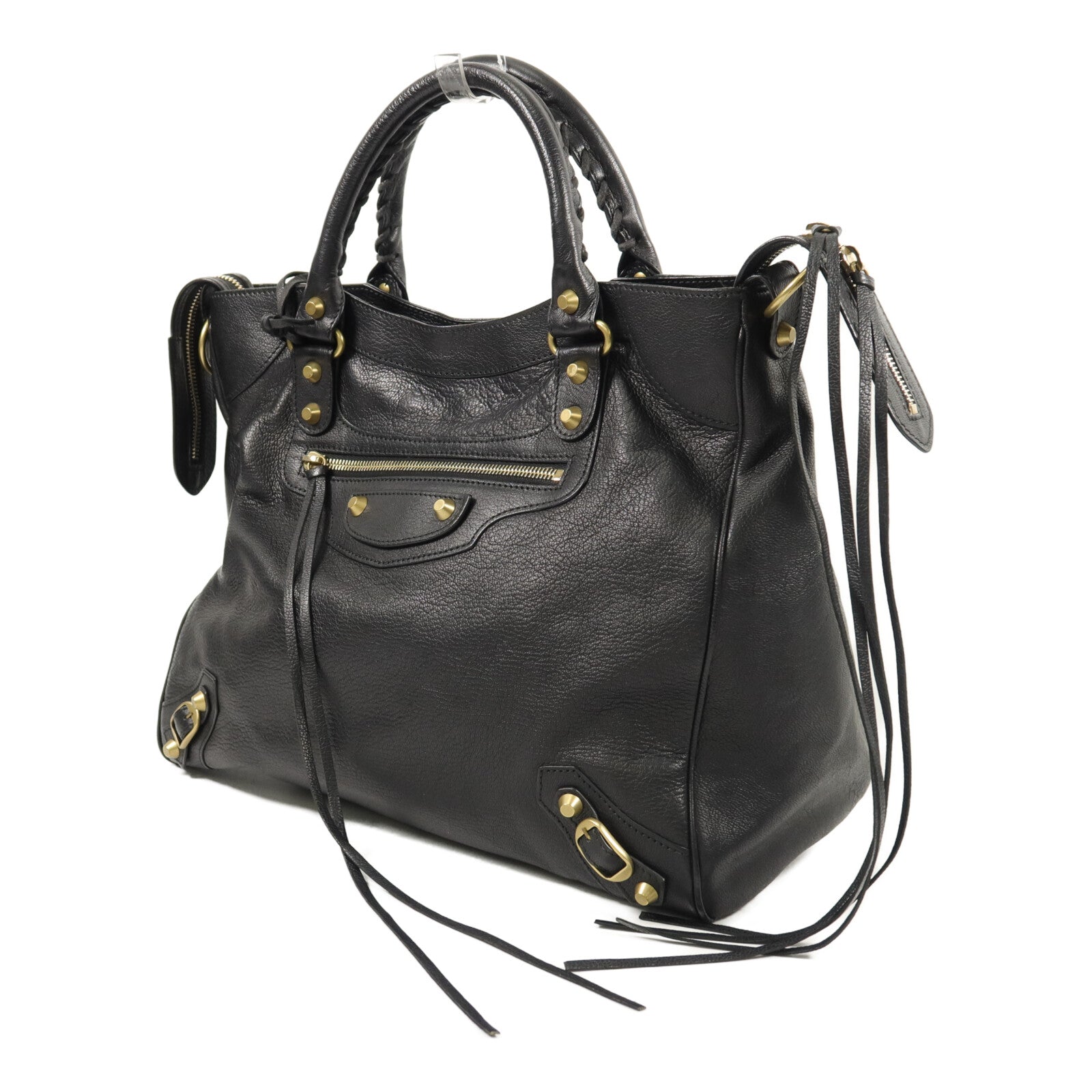 BALENCIAGA 牛皮皮革Velo手挽肩背兩用袋
