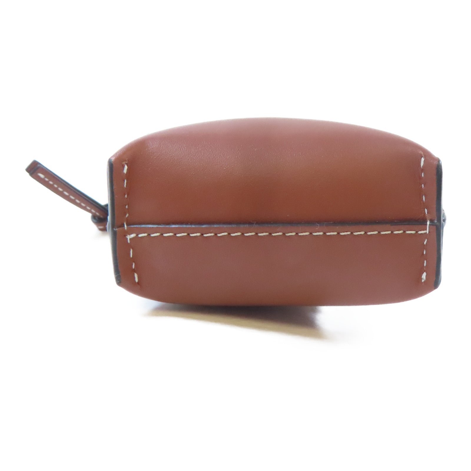LOEWE 【激減優惠】牛皮皮革Gate Pocket Phone Bag金扣肩背袋啡