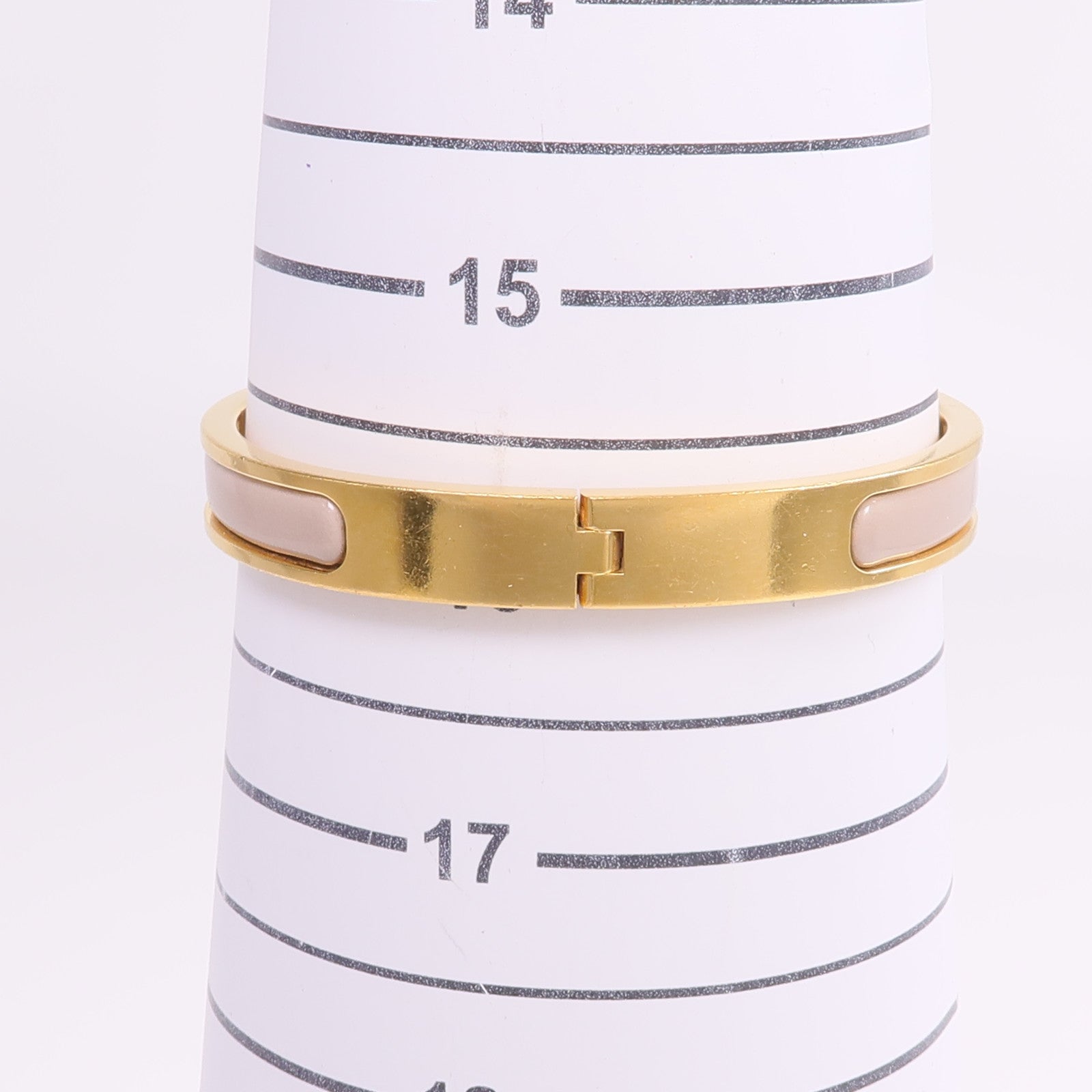 HERMES 金屬/琺瑯Mini Clic Chaine d'Ancre手鐲
