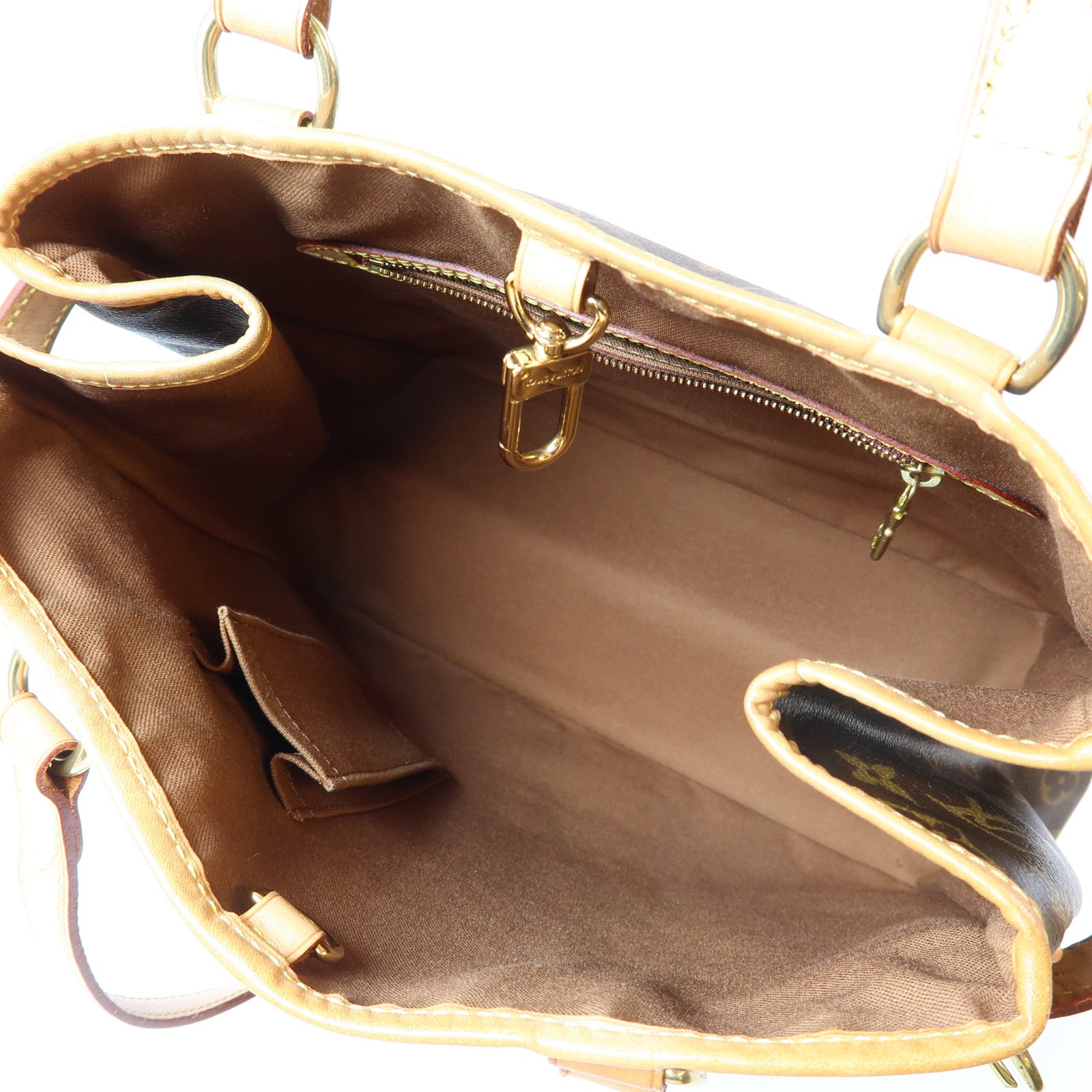 LOUIS VUITTON 【激減優惠】Monogram Batignolles Horizontal金扣肩背袋啡色