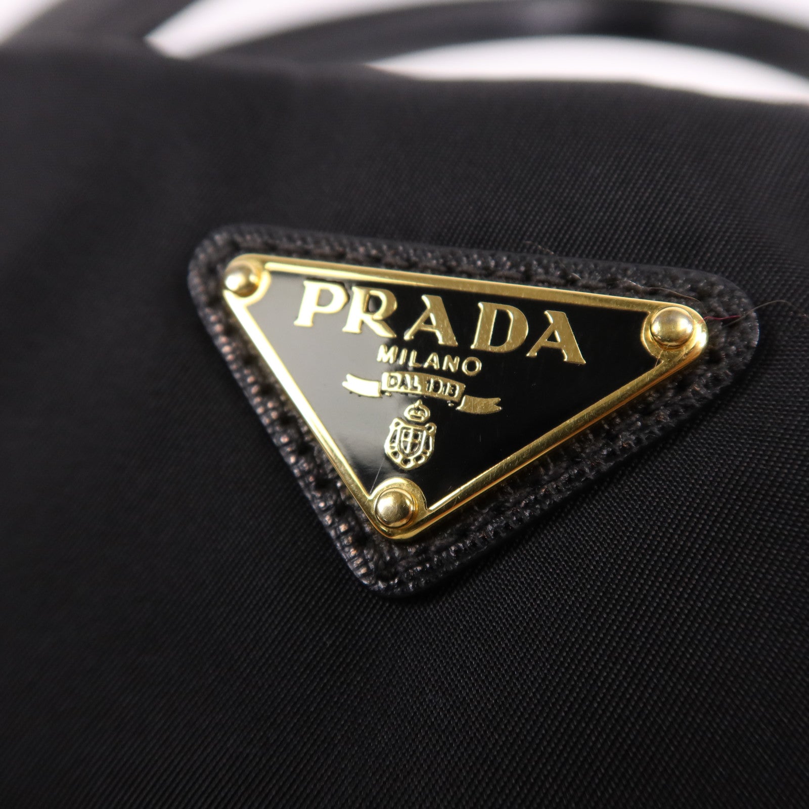 PRADA 尼龍2 Way Shoulder Bag金扣手挽肩背兩用袋