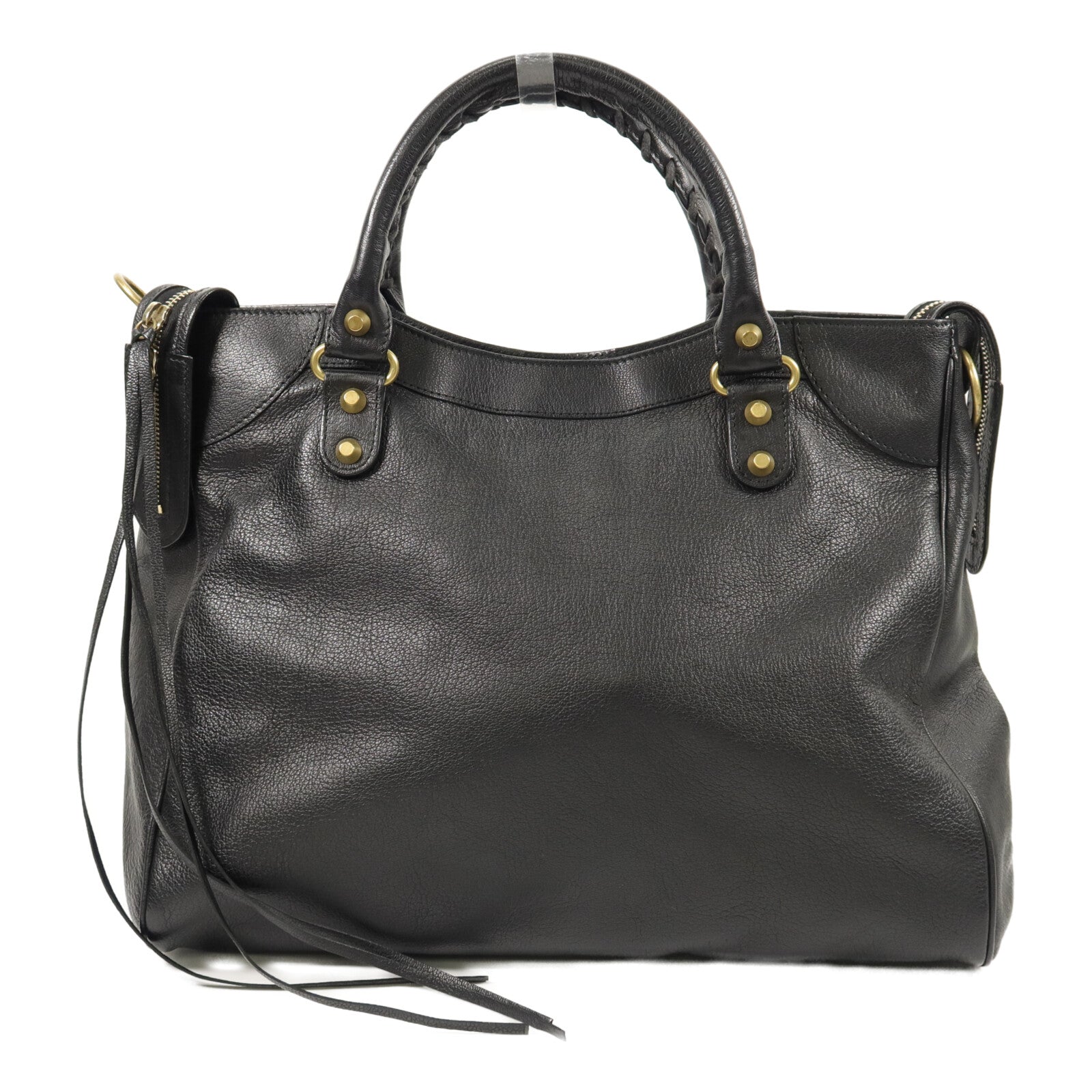 BALENCIAGA 牛皮皮革Velo手挽肩背兩用袋