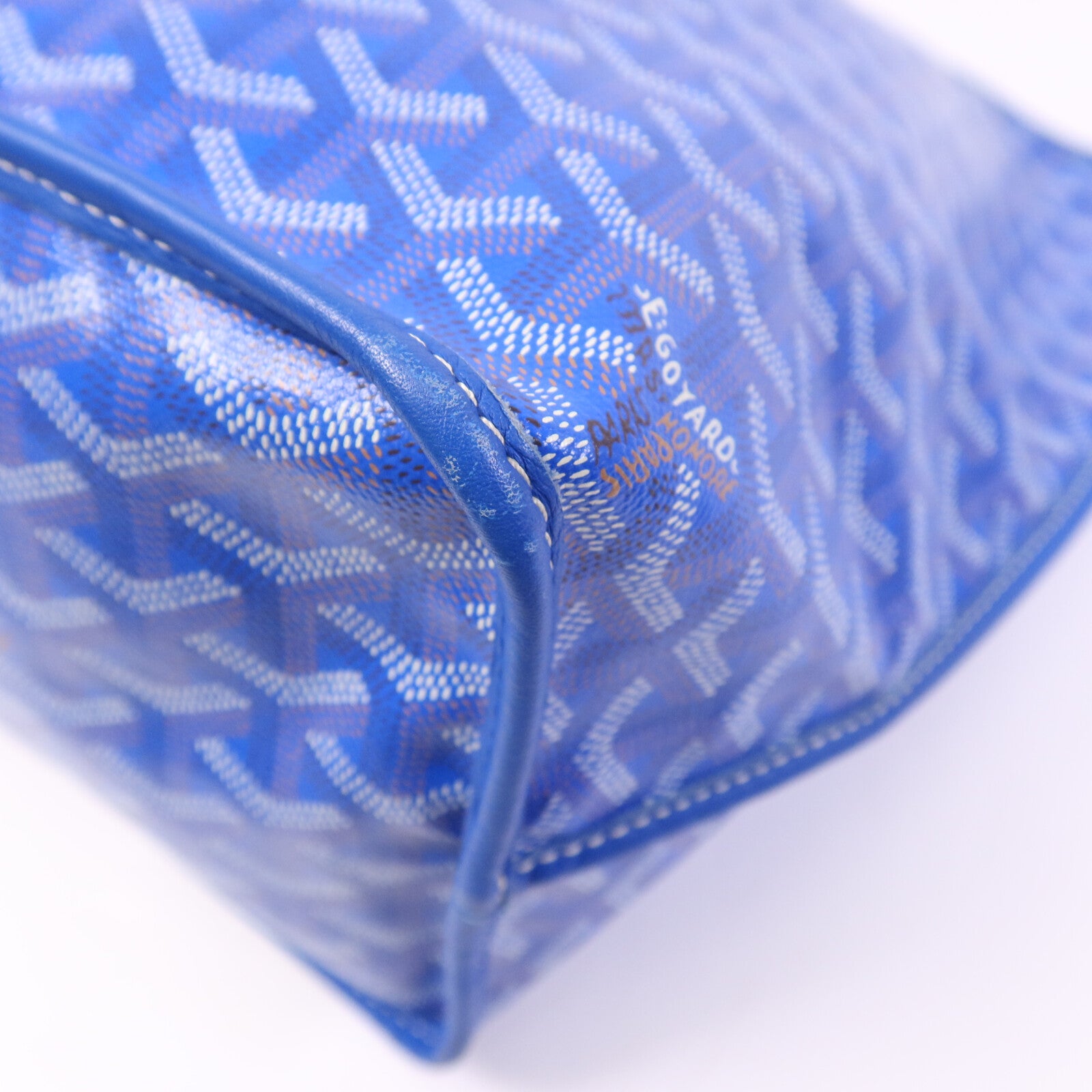 GOYARD 【激減優惠】塗層帆布Anjou PM銀扣手挽袋
