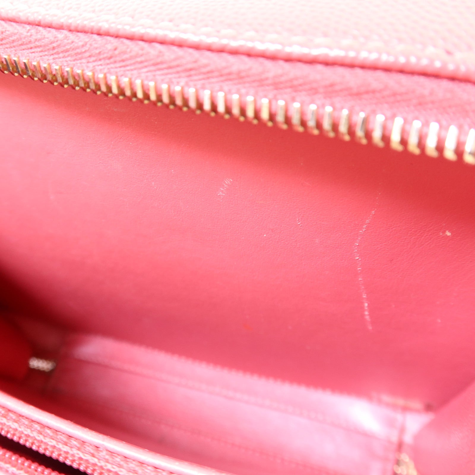 CHANEL 牛皮皮革Vanity Case金扣手挽肩背兩用袋