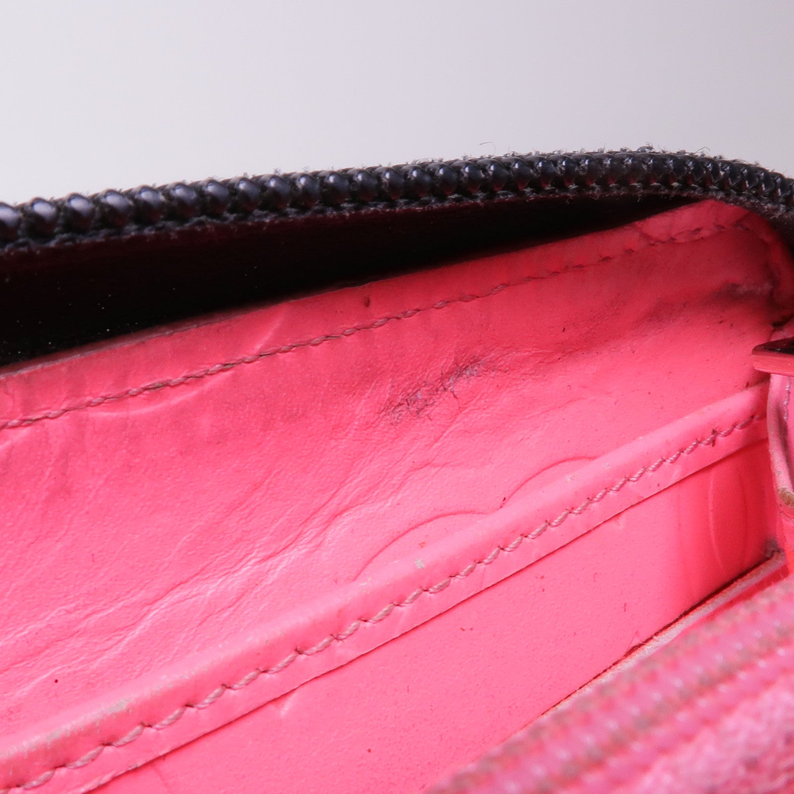 CHANEL 牛皮皮革Cambon Long Wallet銀扣長錢包