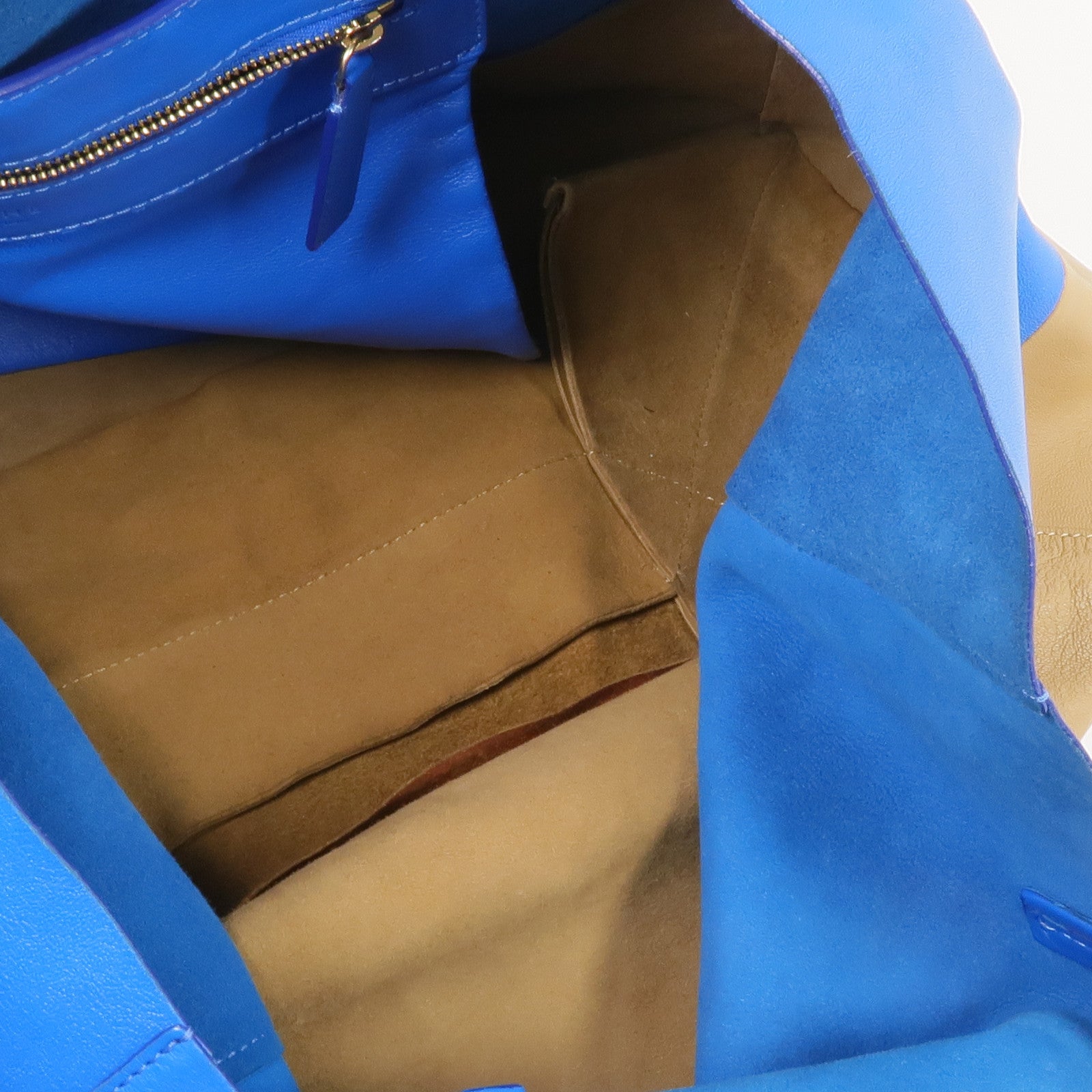 CELINE 皮革Cabas Tote金扣手挽袋