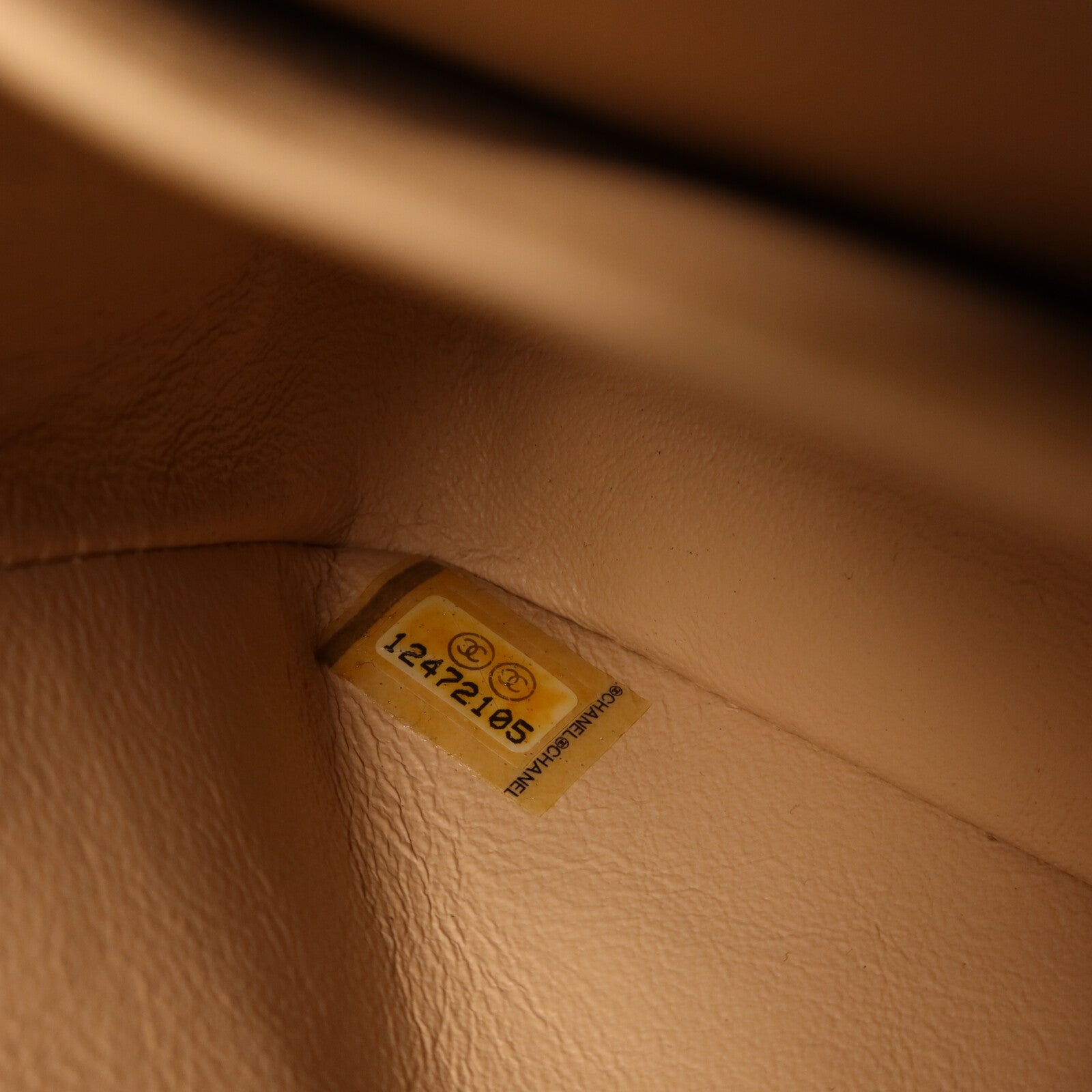CHANEL 牛皮皮革Classic 25銀扣鏈帶肩背袋