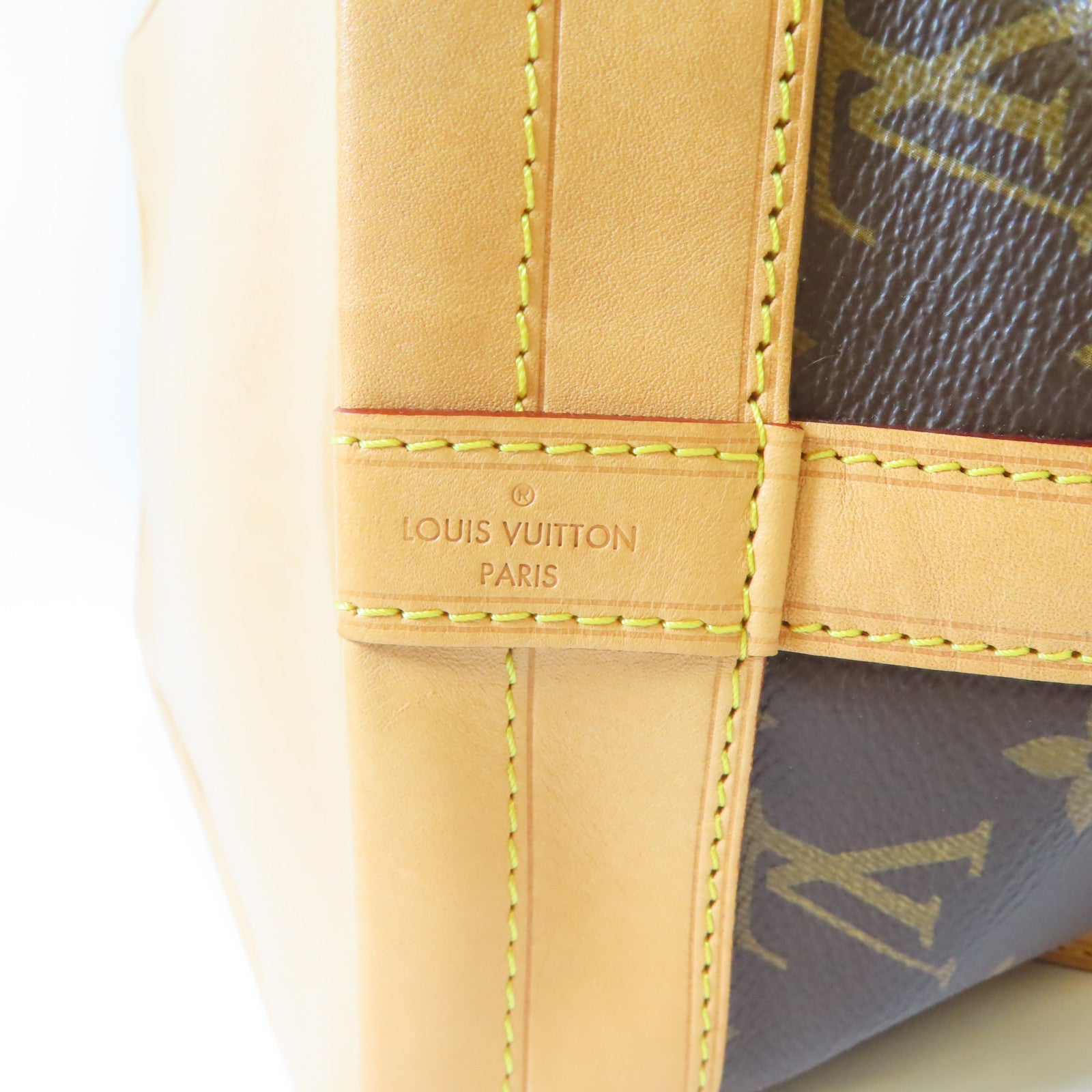 LOUIS VUITTON 【激減優惠】Monogram Noe Bucket金扣Tote Bag啡色