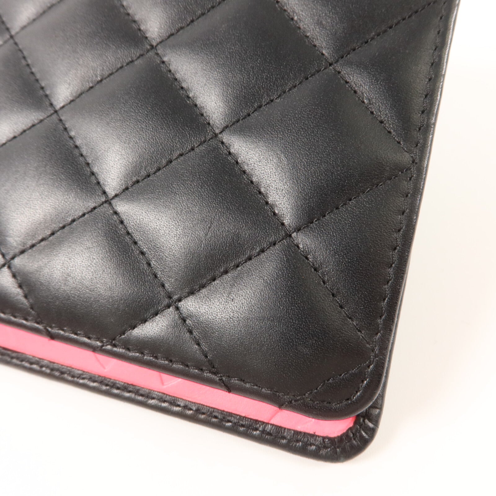 CHANEL 牛皮皮革Cambon Long Wallet長錢包