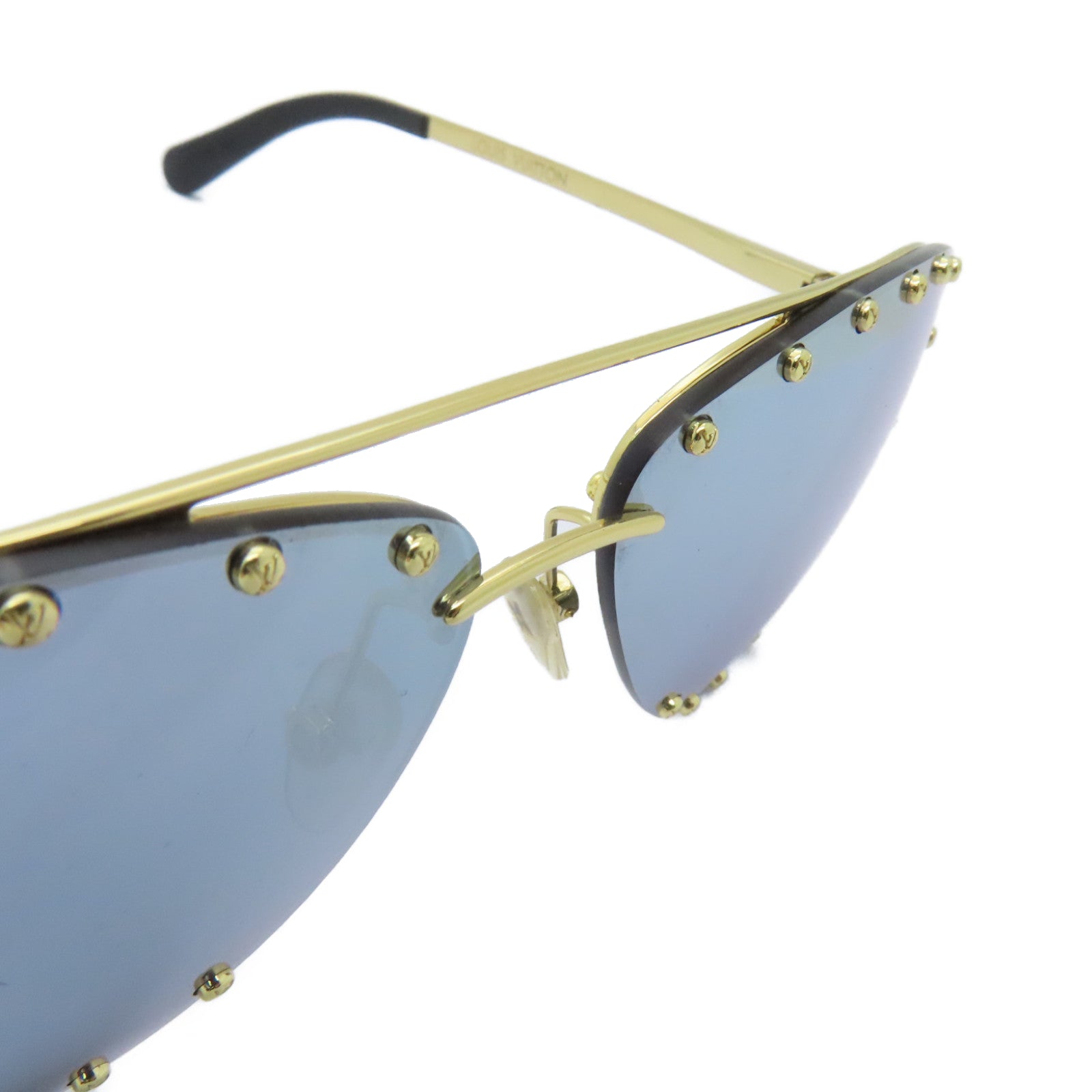 LOUIS VUITTON 【激減優惠】金屬Sunglasses金扣太陽眼鏡藍色