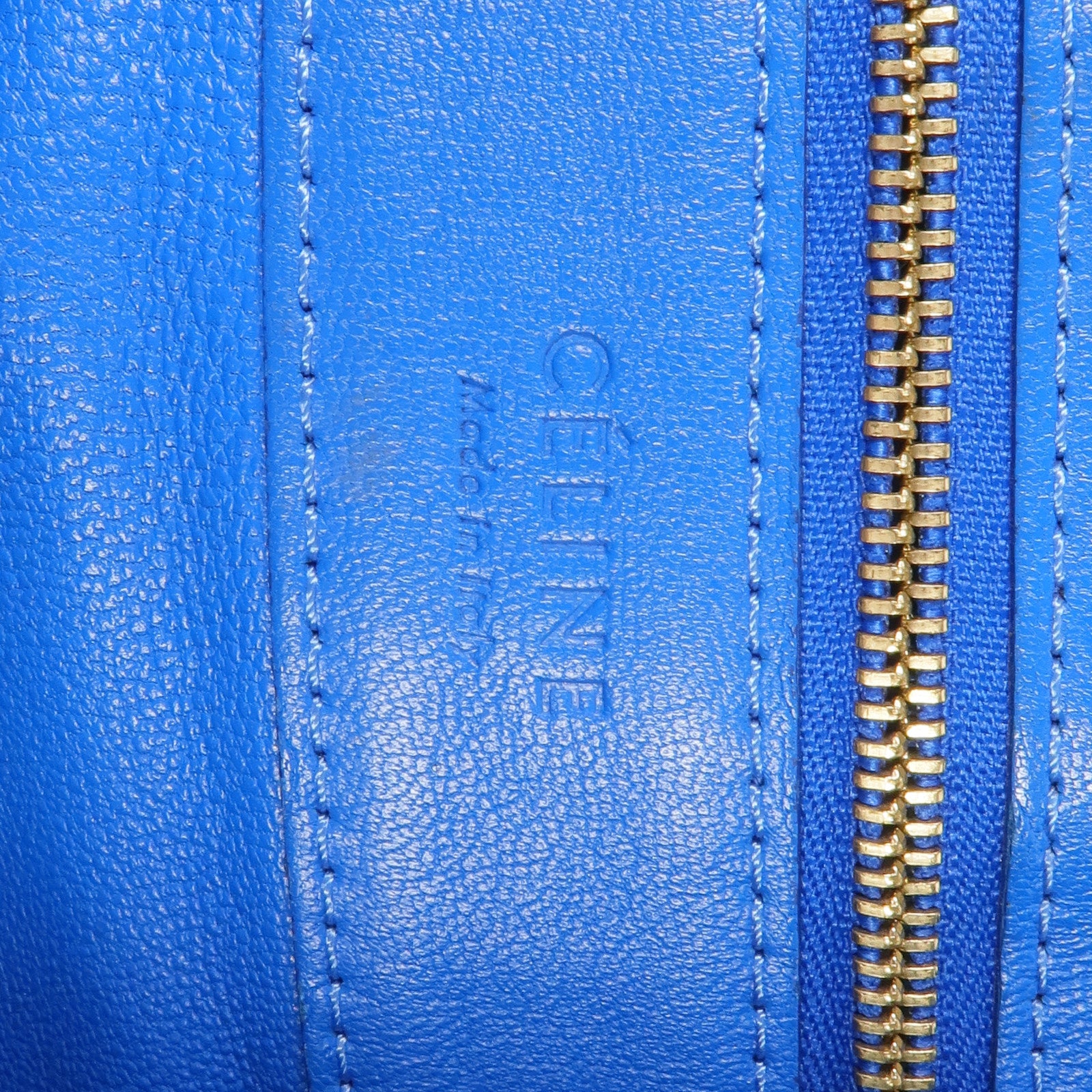 CELINE 皮革Cabas Tote金扣手挽袋