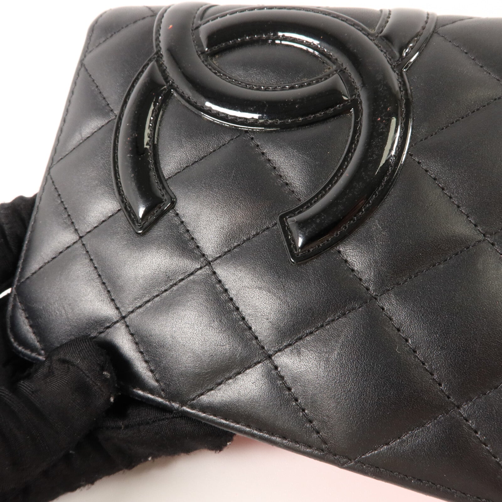 CHANEL 牛皮皮革Cambon Long Wallet長錢包