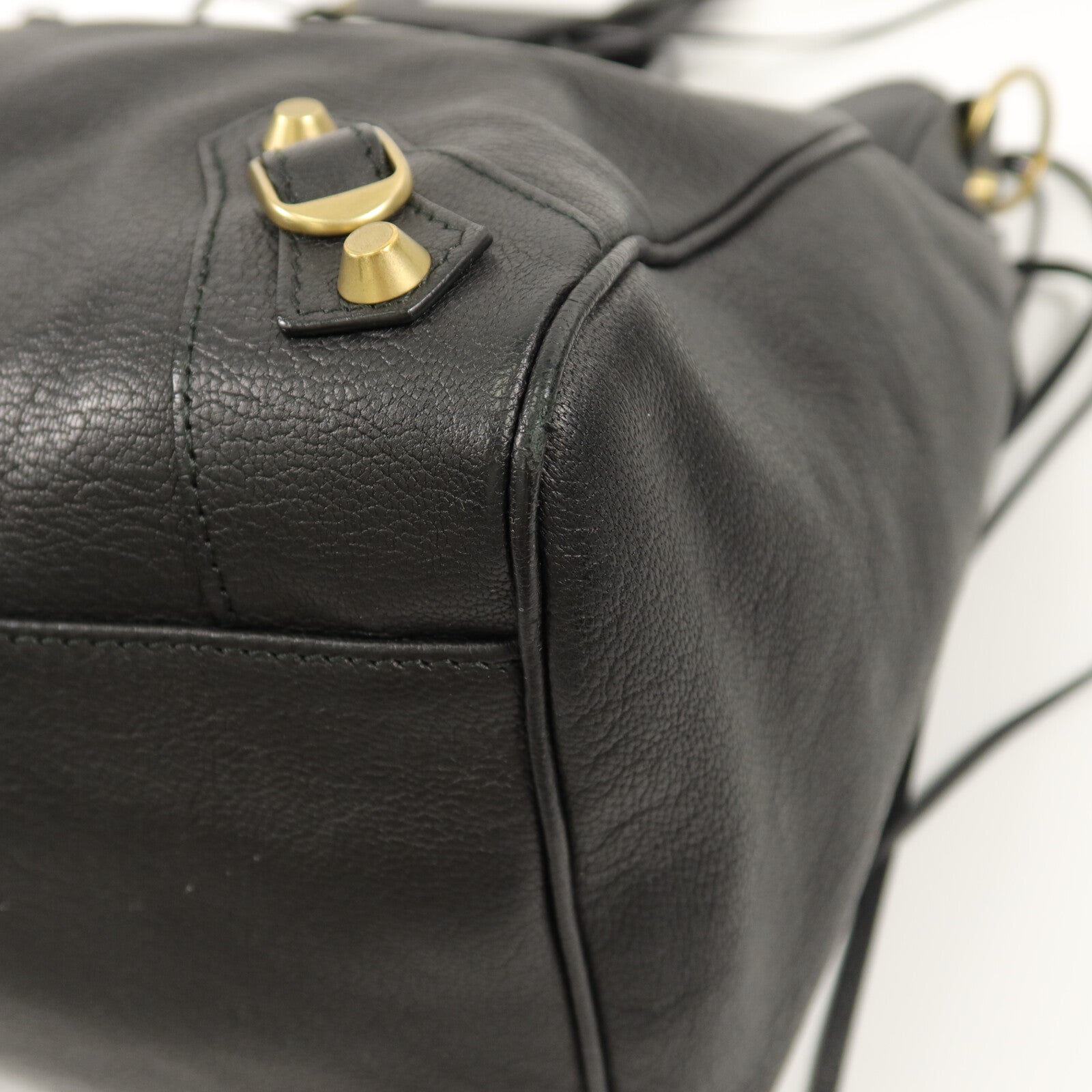 BALENCIAGA 牛皮皮革Velo手挽肩背兩用袋