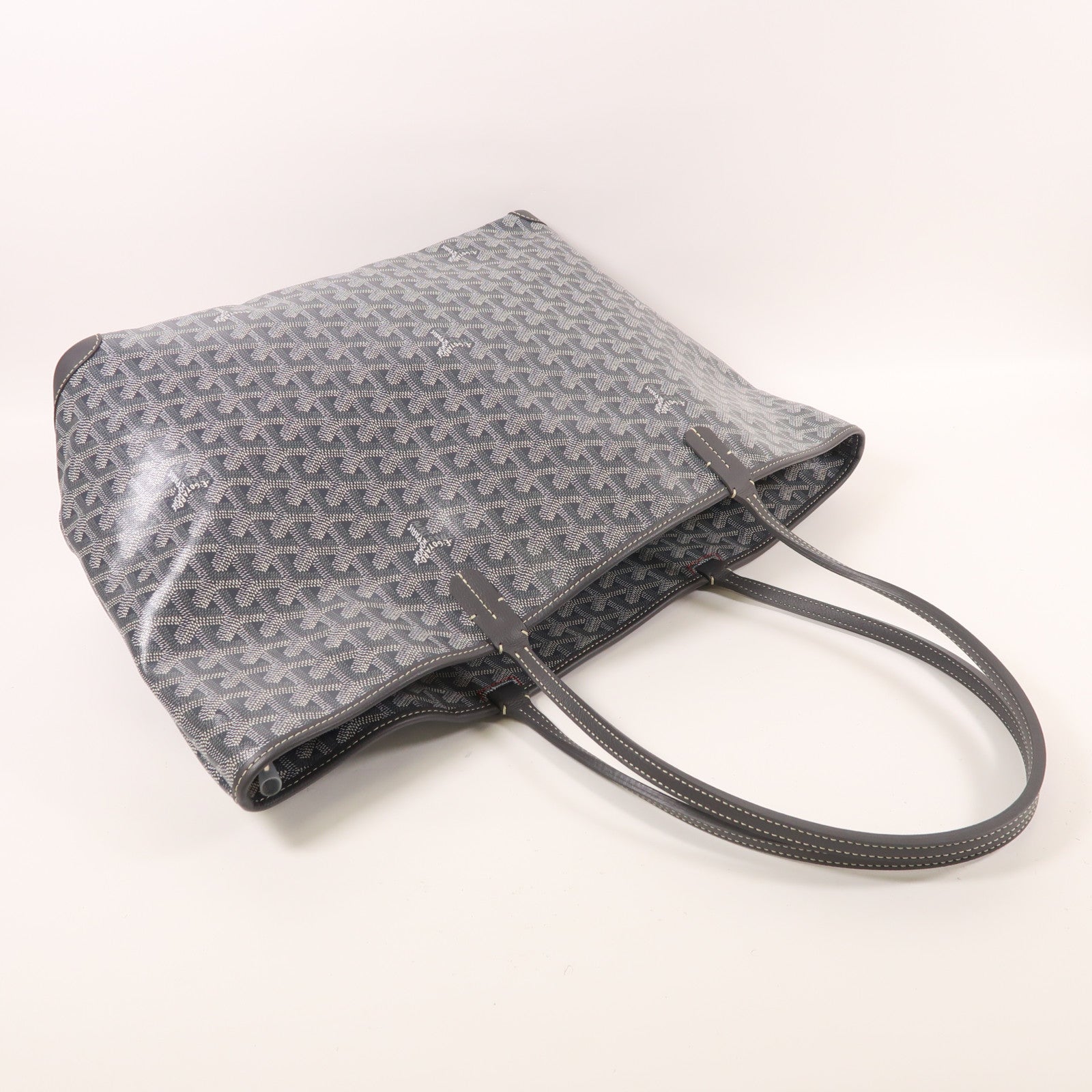 GOYARD 塗層帆布Artois MM銀扣肩背袋
