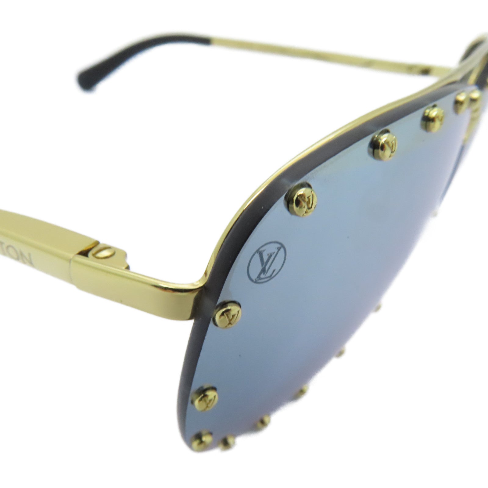 LOUIS VUITTON 【激減優惠】金屬Sunglasses金扣太陽眼鏡藍色