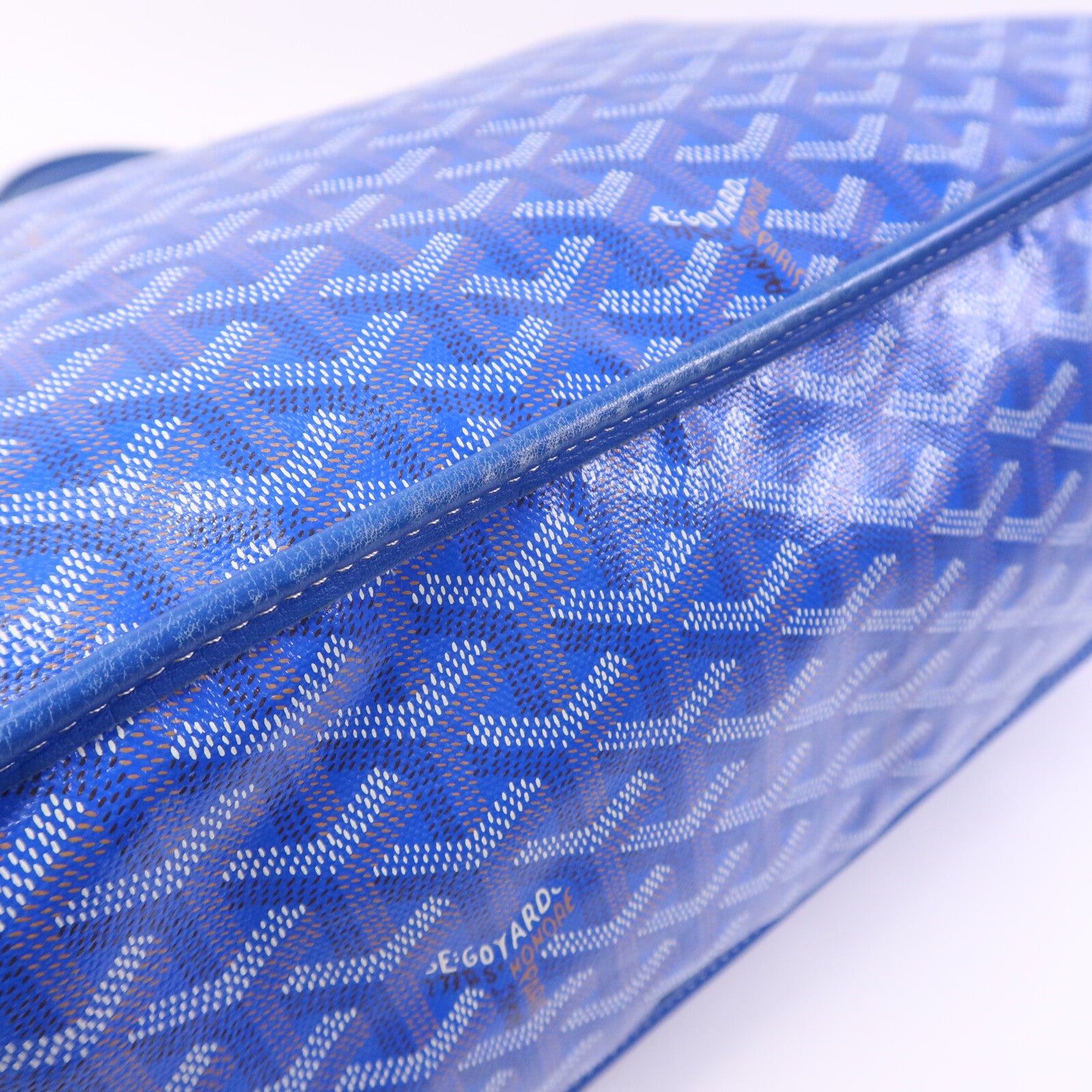 GOYARD 【激減優惠】塗層帆布Anjou PM銀扣手挽袋